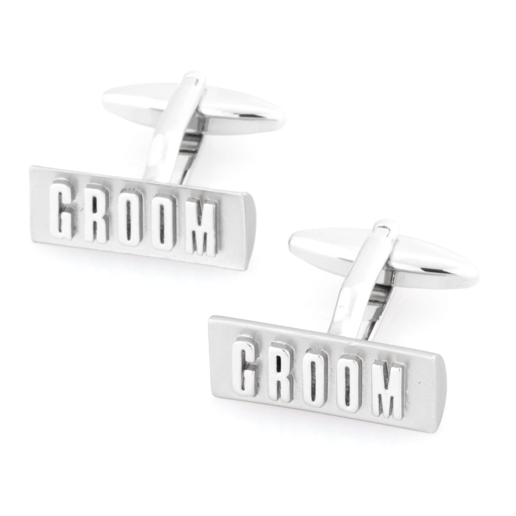 Groom Raised Lettering Wedding Cufflinks Wedding Cufflinks Clinks Australia 