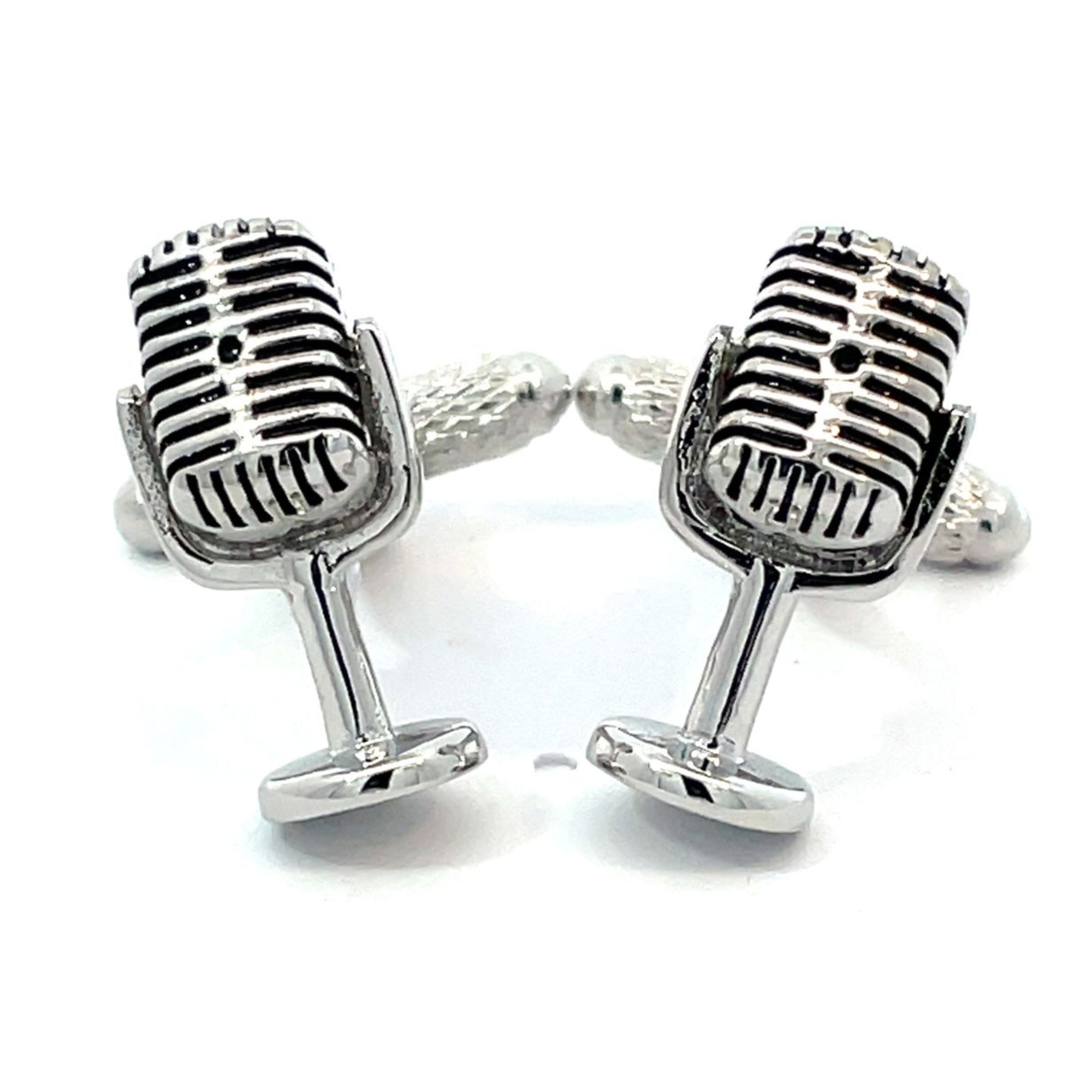 Microphone on Stand Cufflinks