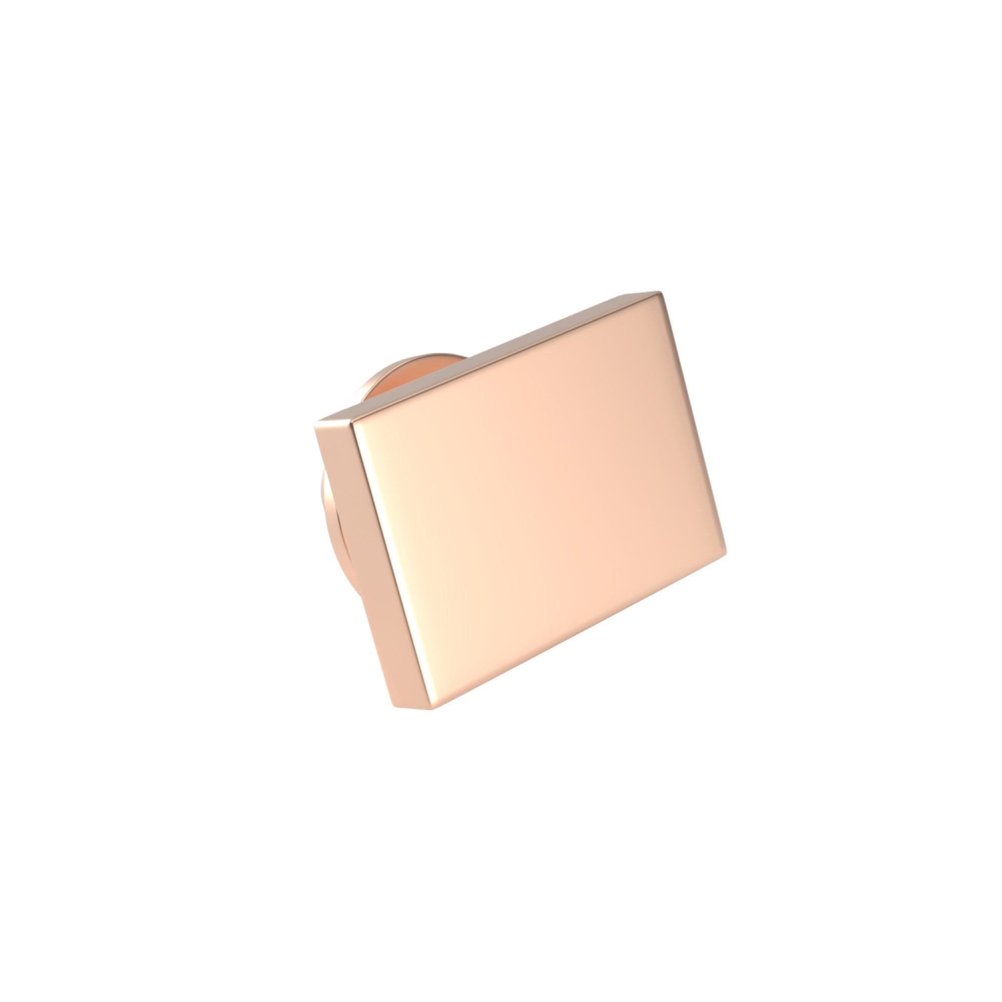 Rectangle Engravable Lapel Pin (Blank)