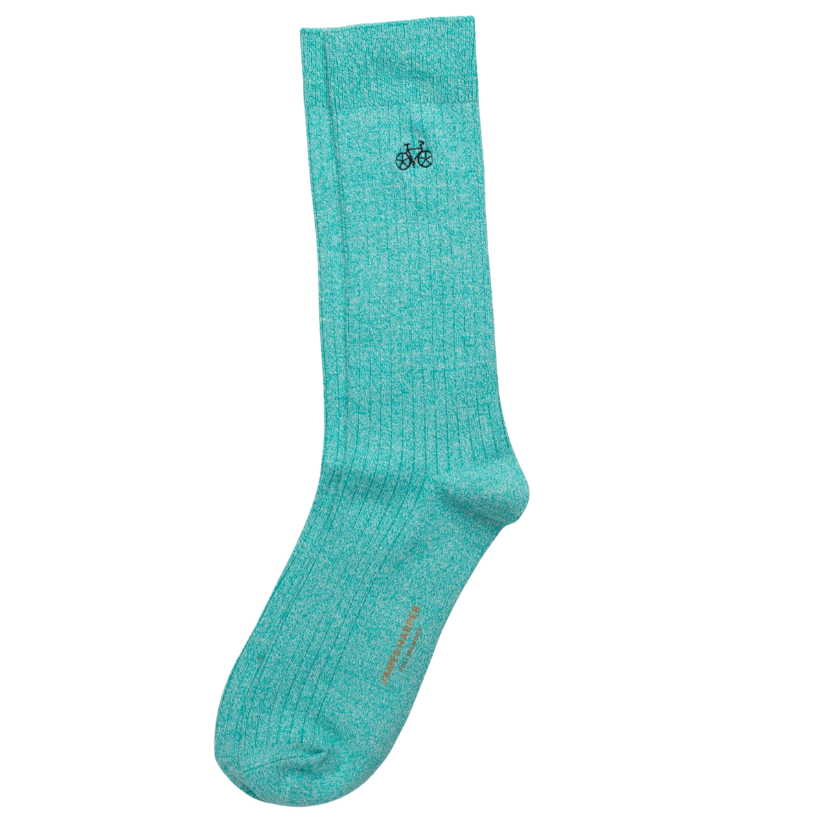Aqua Marle Ribbed Socks