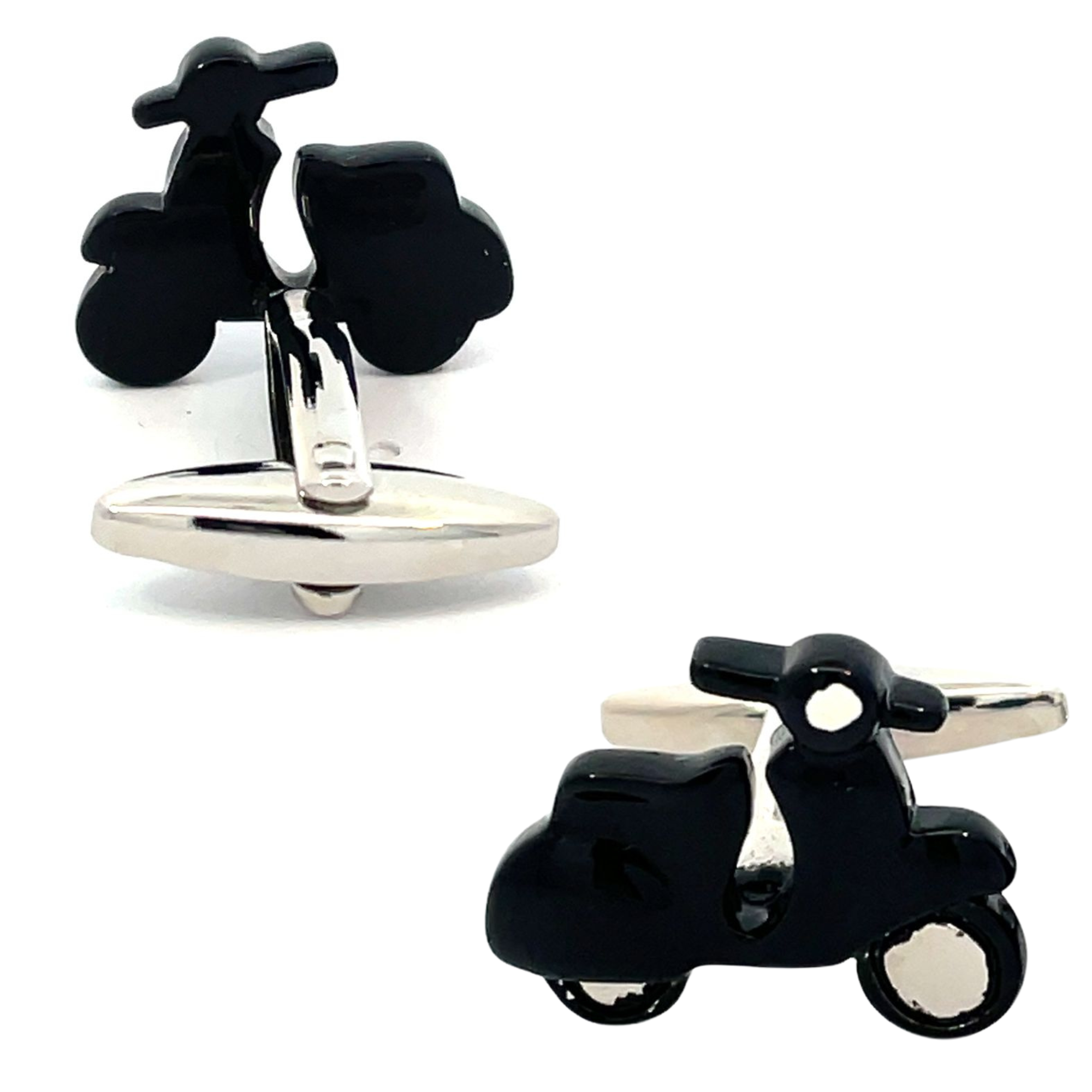 Scooter Black Cufflinks