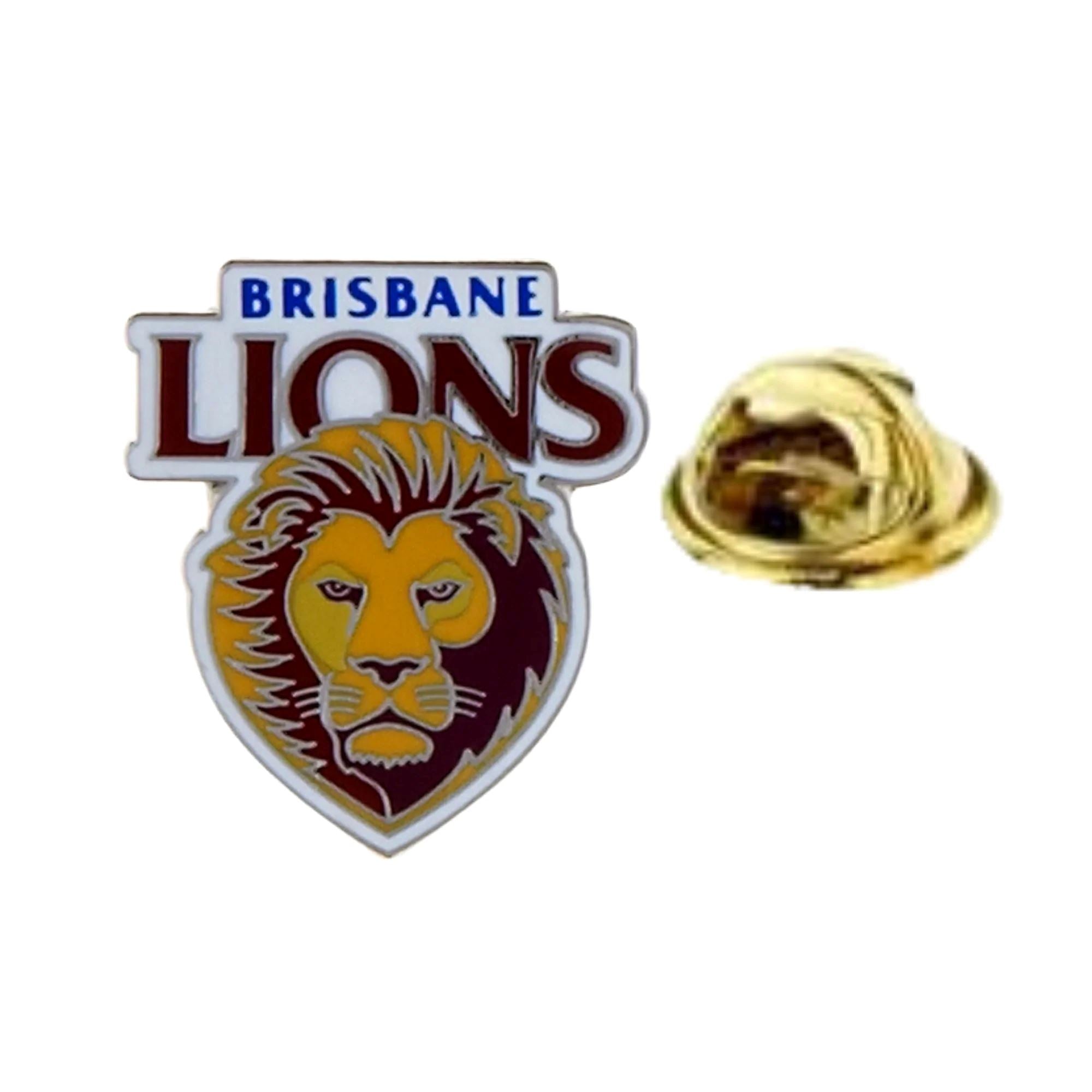 Brisbane Lions Logo AFL Pin Lapel Pin Clinks 