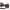 Dark Wood Light Grey Dot Fabric Adult Bow Tie