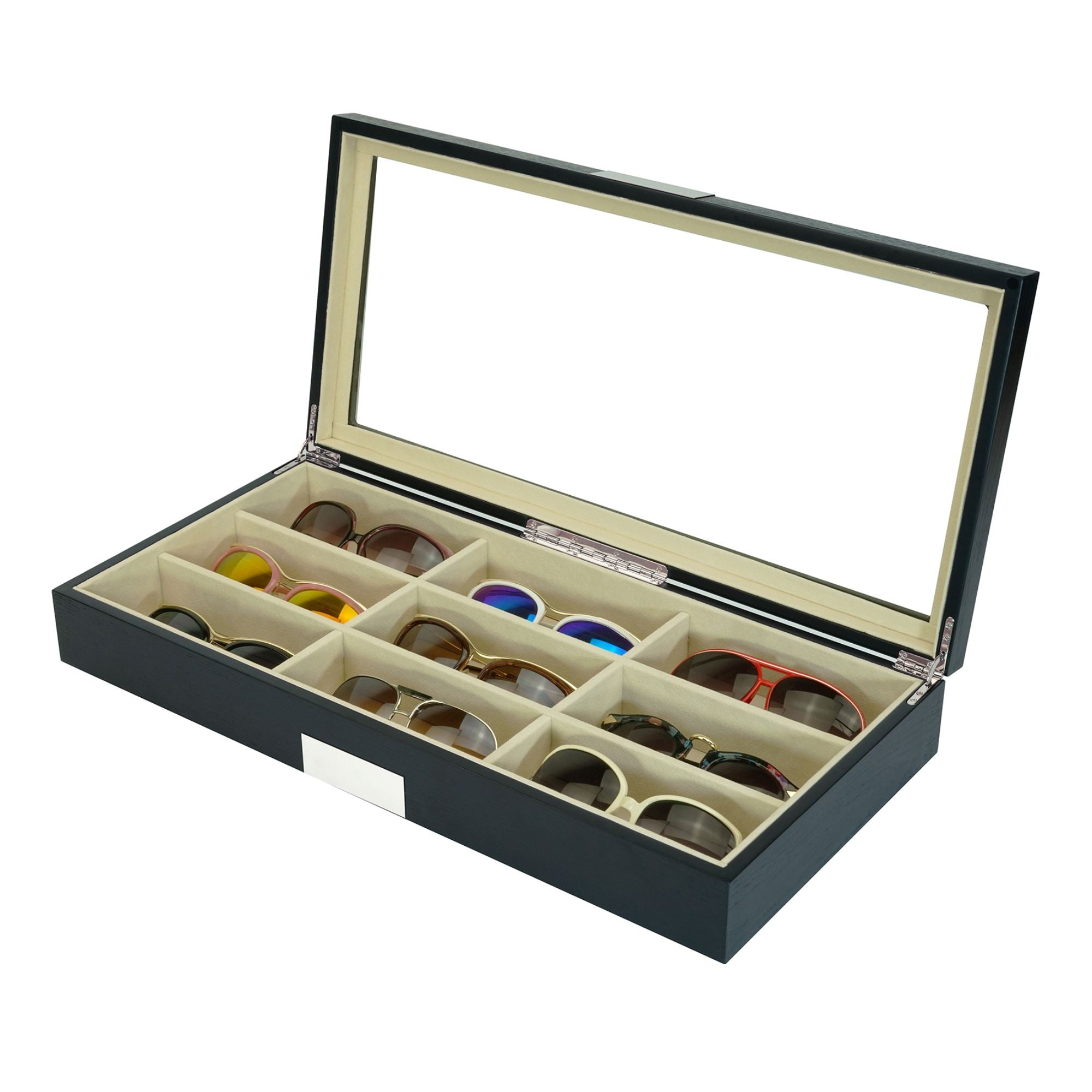 9 Pairs Wooden Sunglass Box Storage Boxes Clinks Australia 