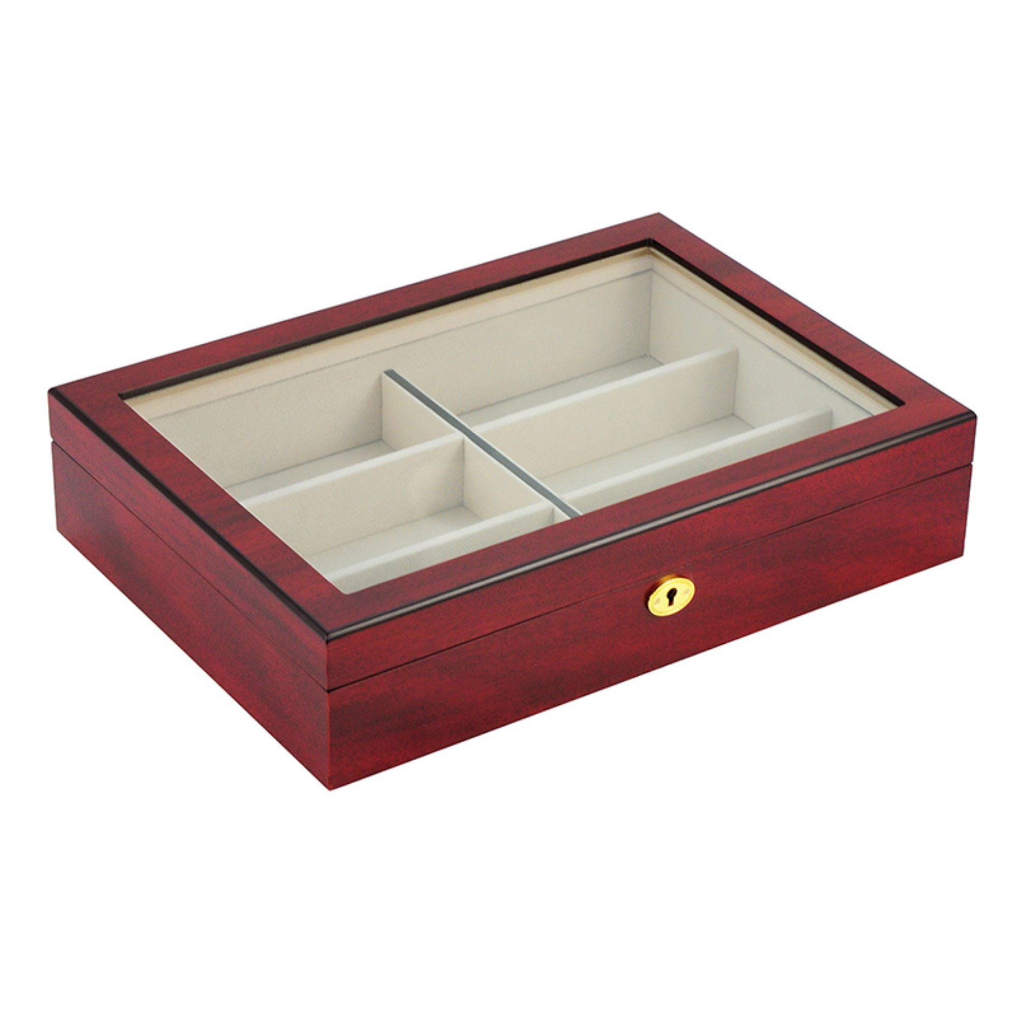 6 Pairs Cherry Wooden Sunglass Box Storage Boxes Clinks Australia 