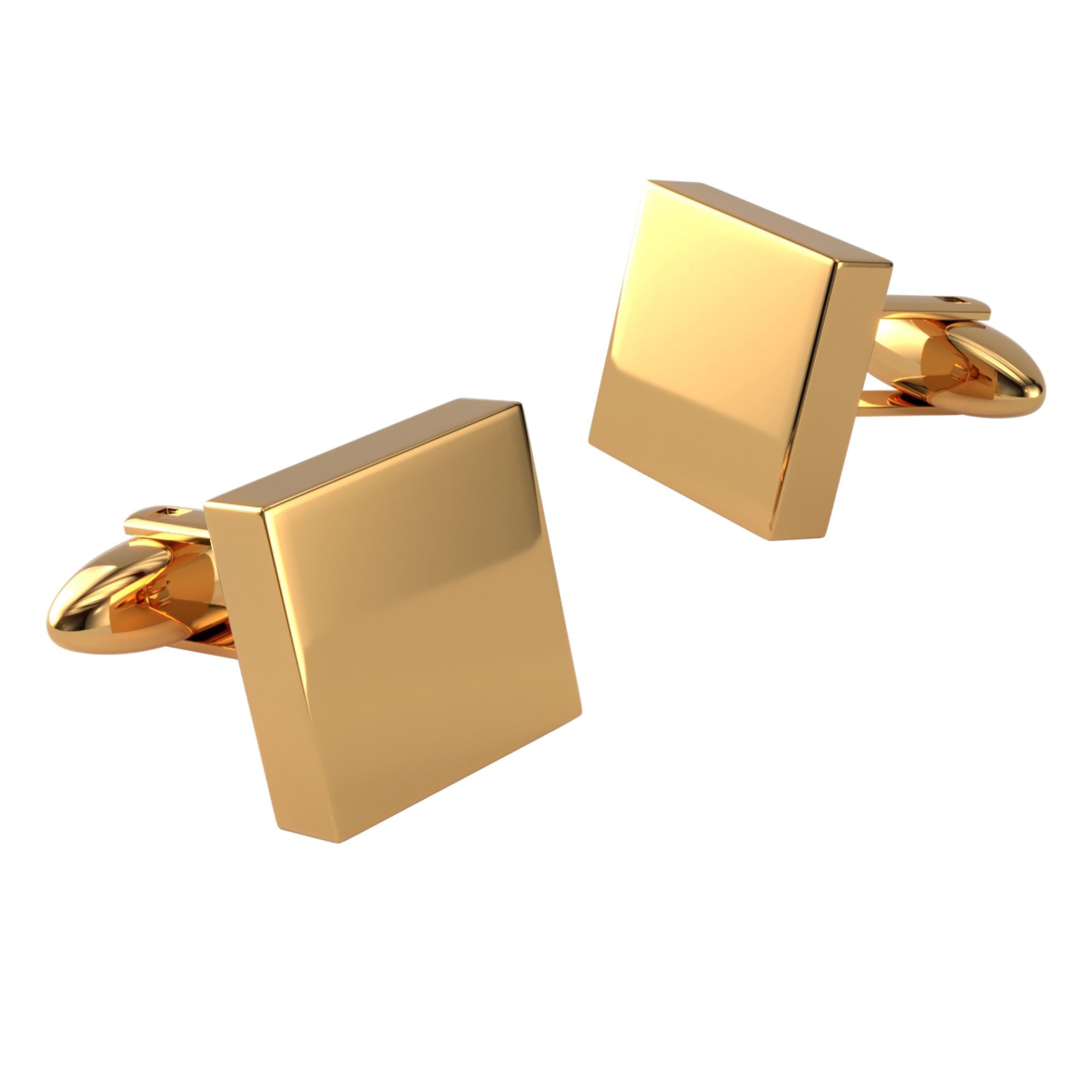 Square Engravable Cufflinks Engraving Cufflinks Clinks 