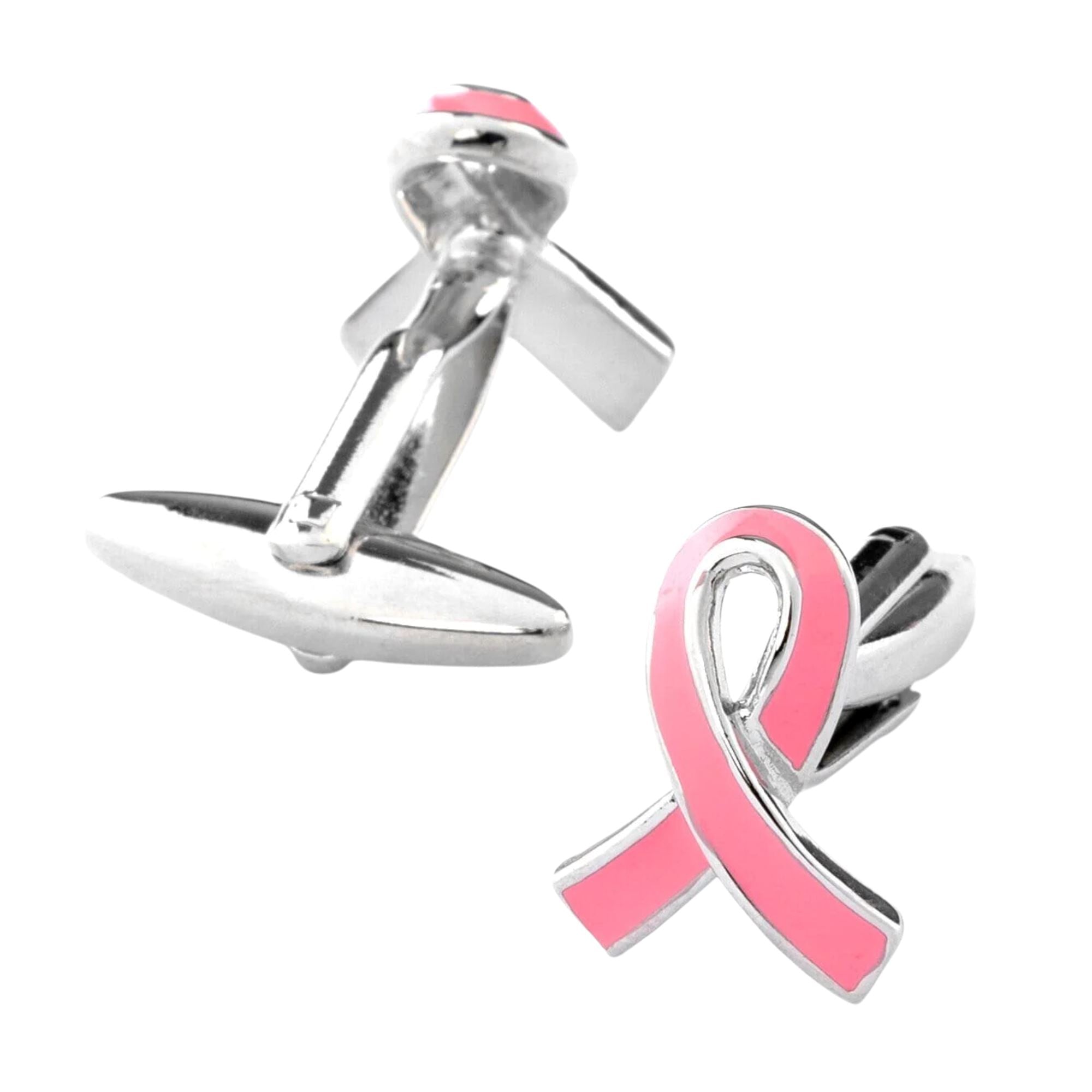 Pink Ribbon Breast Cancer Awareness Cufflinks Novelty Cufflinks Clinks Australia 
