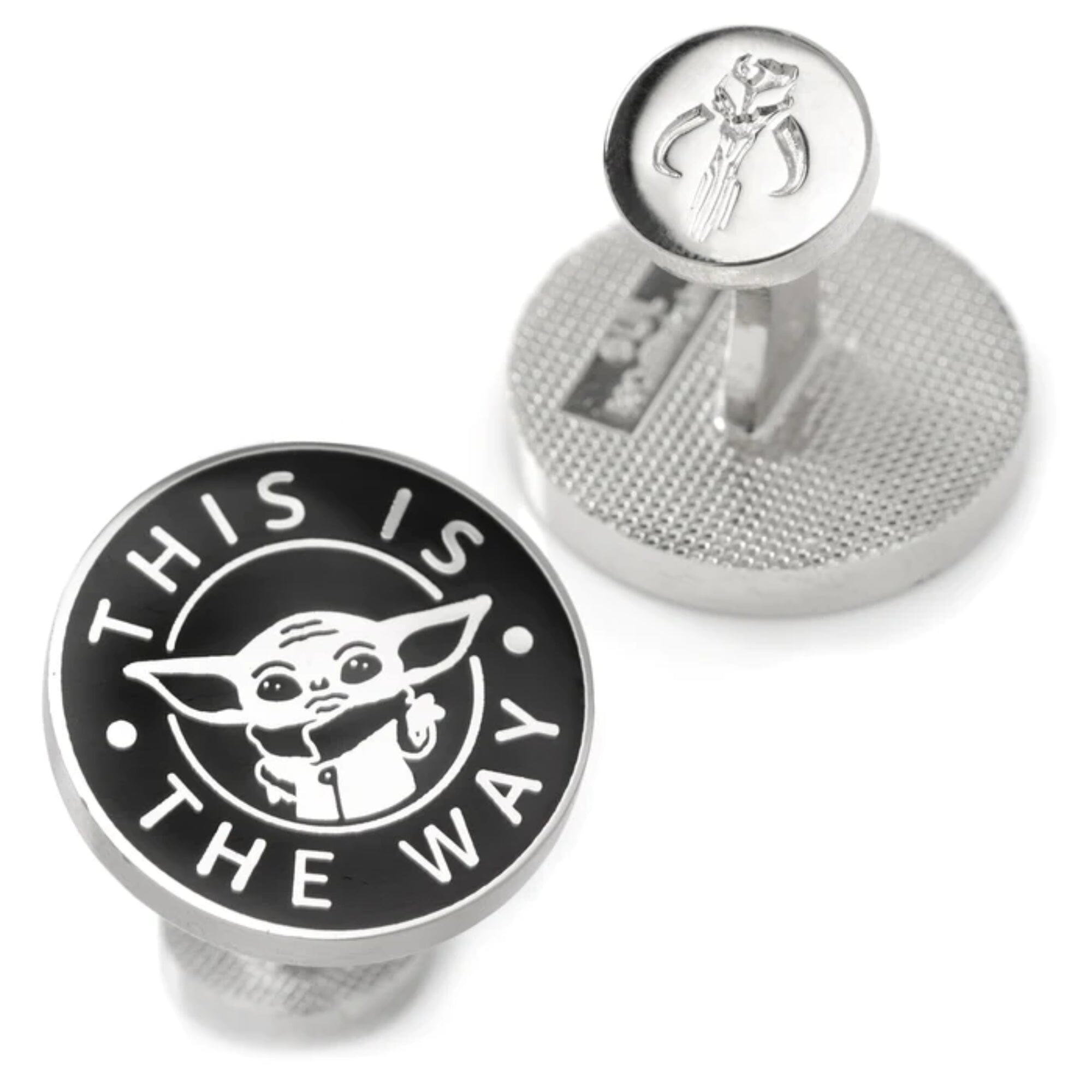 Grogu "This Is The Way" Cufflinks Novelty Cufflinks Star Wars 