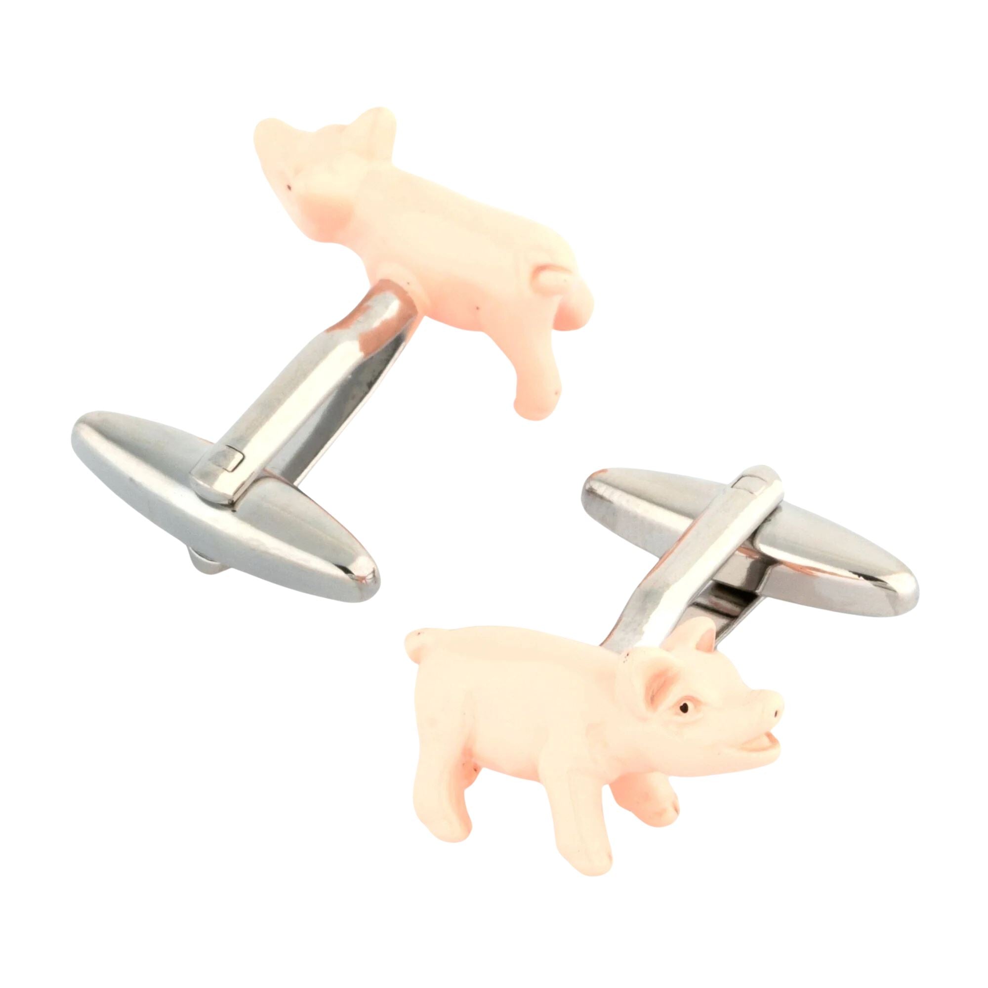 Pink Pig Cufflinks Novelty Cufflinks Clinks Australia 