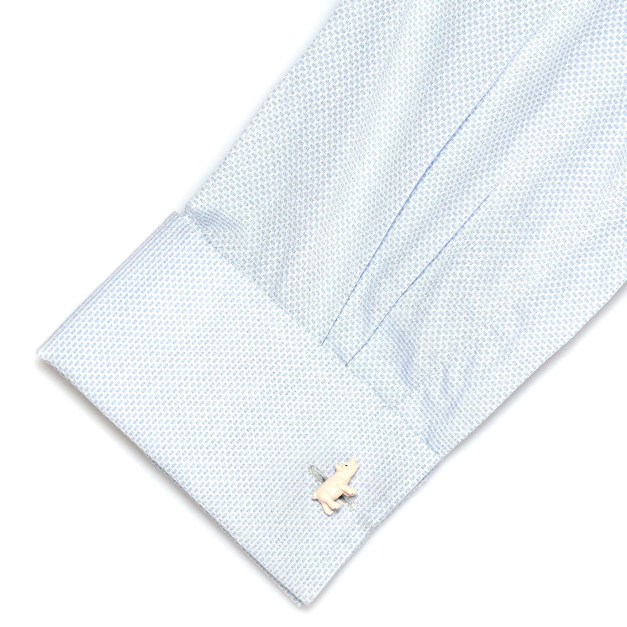 Pink Pig Cufflinks Novelty Cufflinks Clinks Australia 
