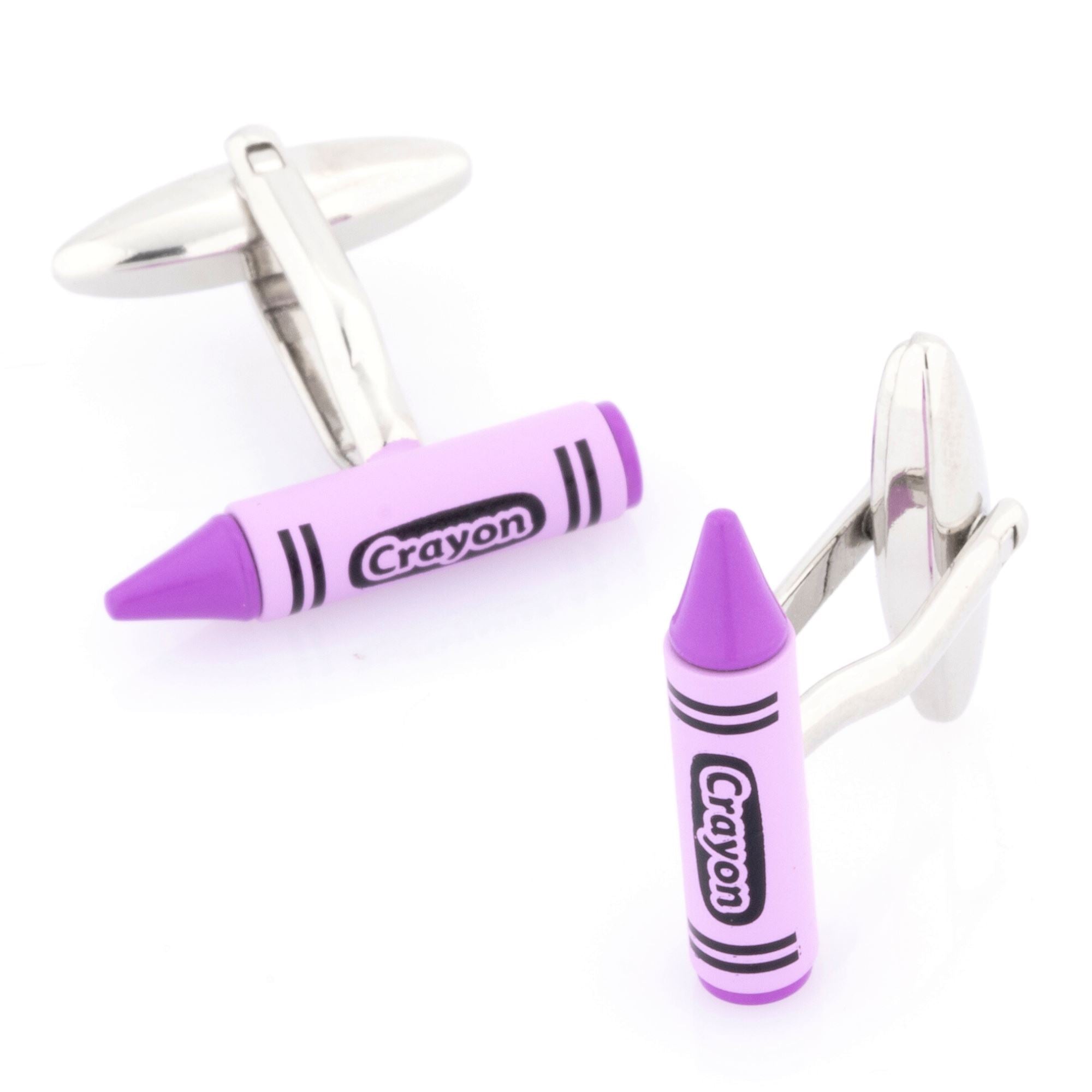 Purple Crayon Cufflinks Novelty Cufflinks Clinks Australia 