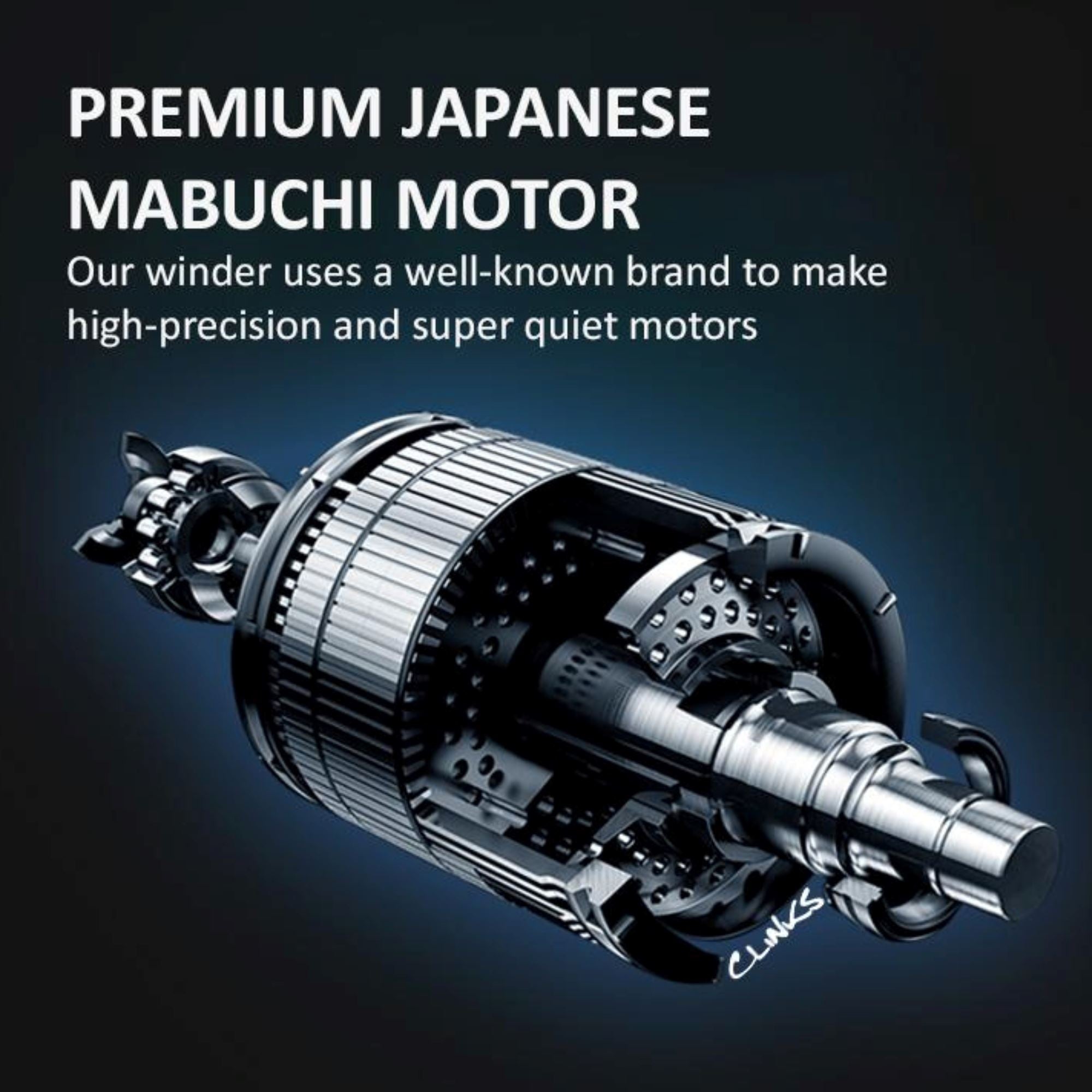 Vansolo Watch Winder for 1 Watch Watch Winder Boxes Clinks 