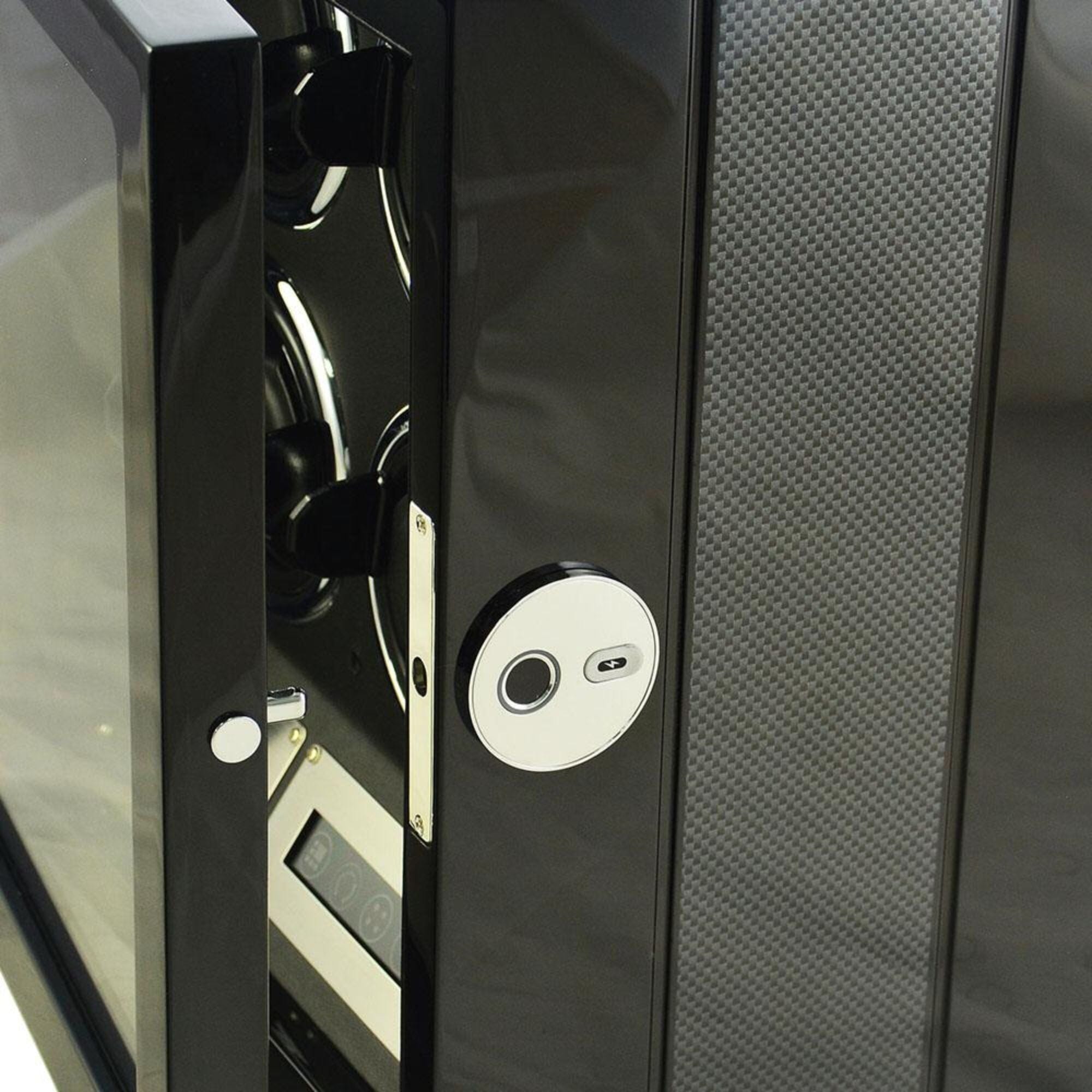 Flinders Watch Winder for 6 Watches with Fingerprint Lock Watch Winder Boxes Clinks 