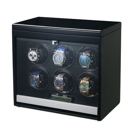 Vancouver 6 Watch Winder in Black