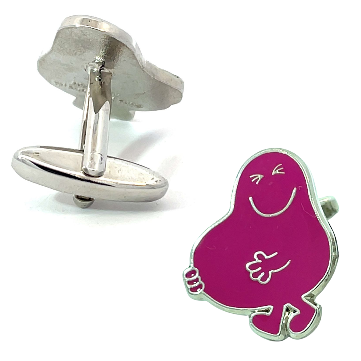 Mr. Men Cufflinks - Mr. Greedy