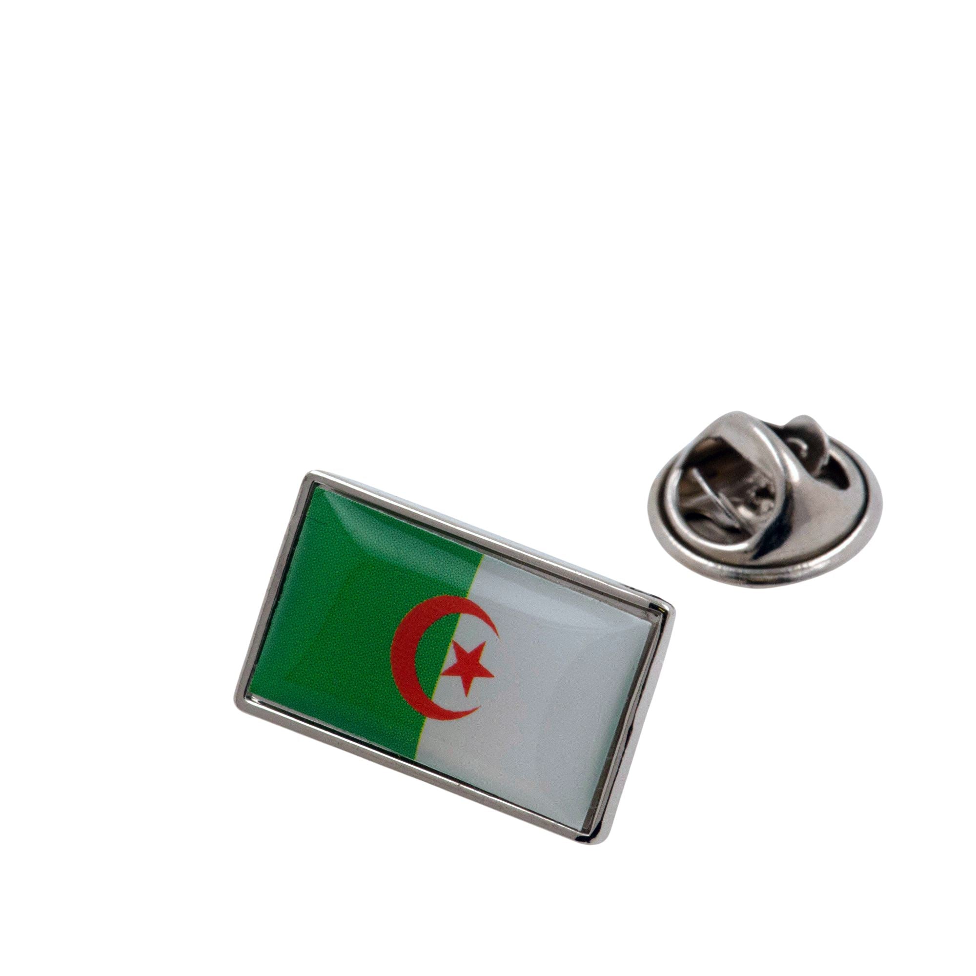 Flag of Algeria Lapel Pin Lapel Pin Clinks 
