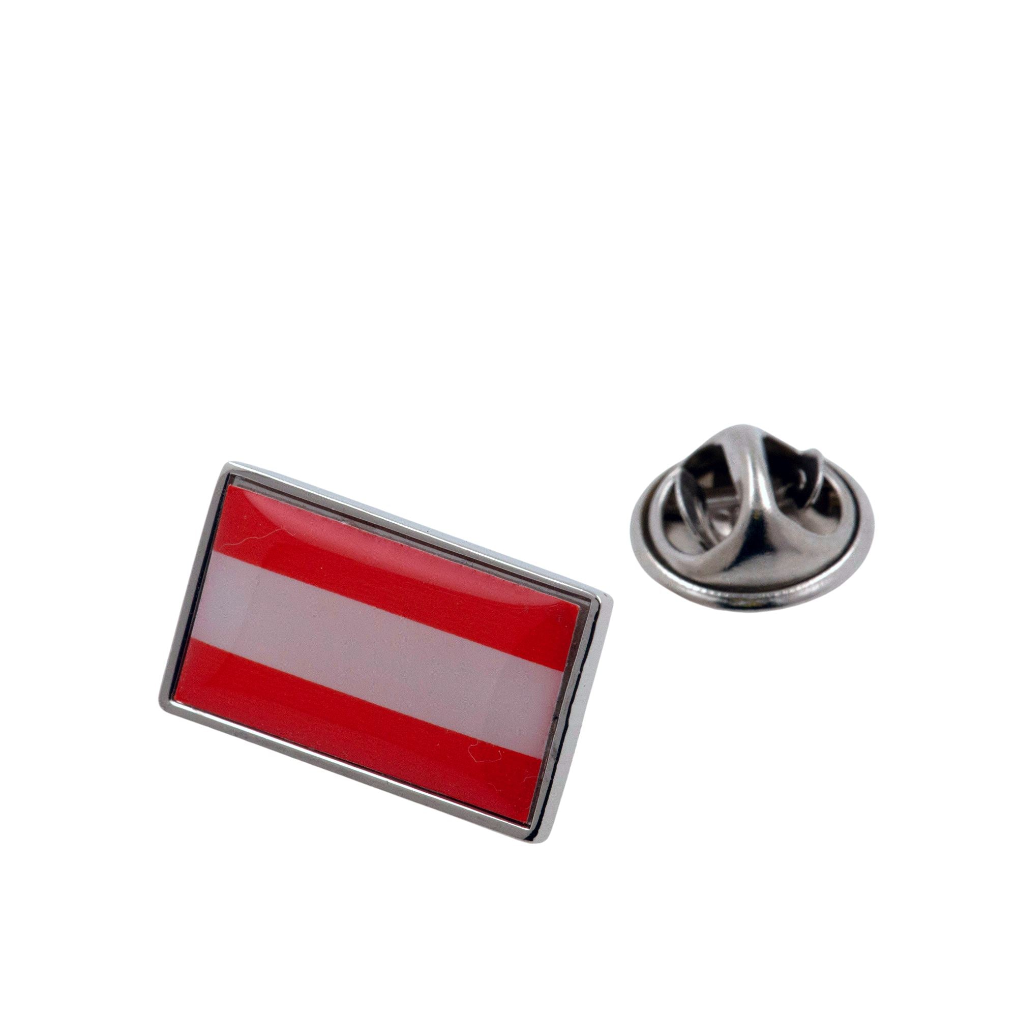 Flag of Austria Lapel Pin Lapel Pin Clinks 