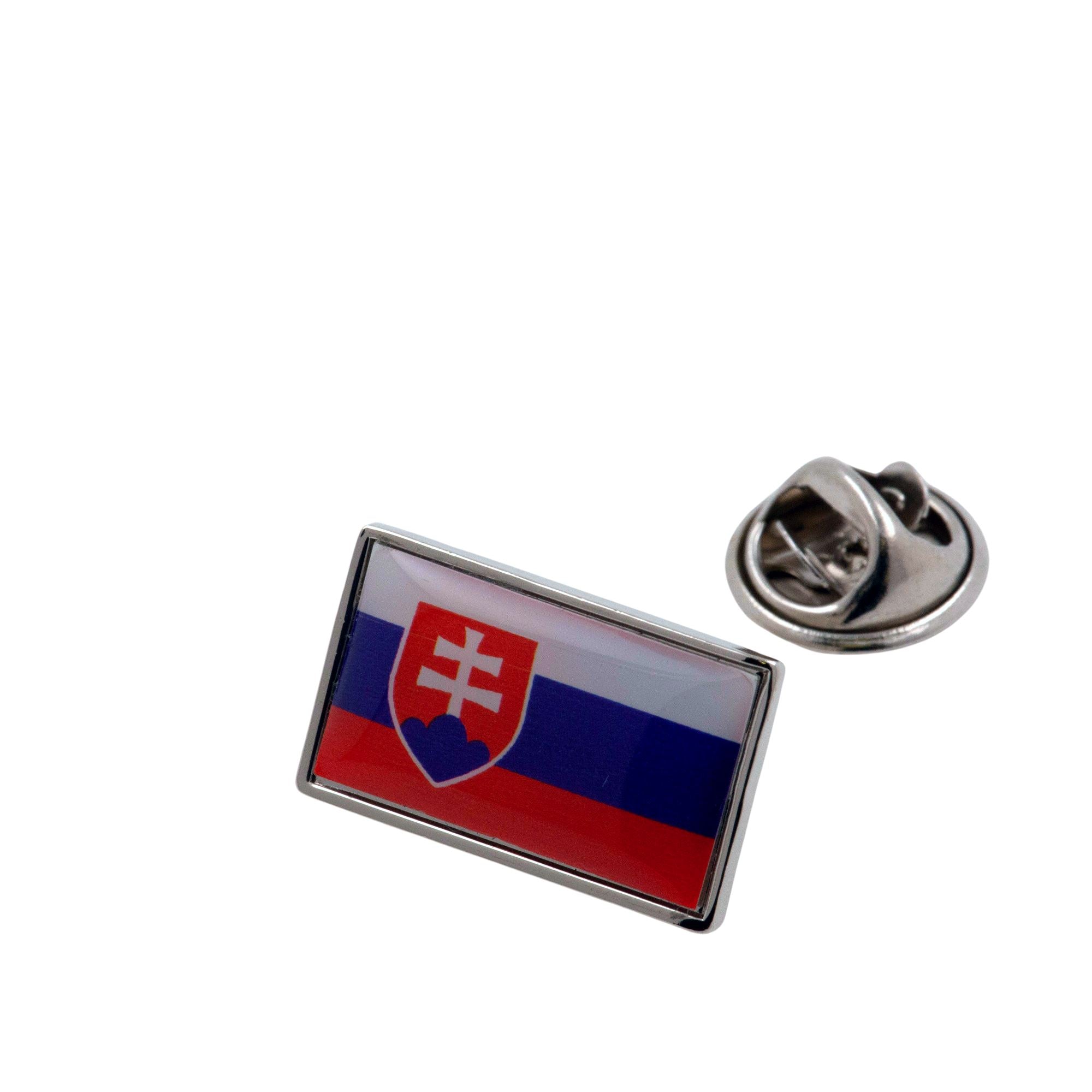 Flag of Slovakia Lapel Pin Lapel Pin Clinks 