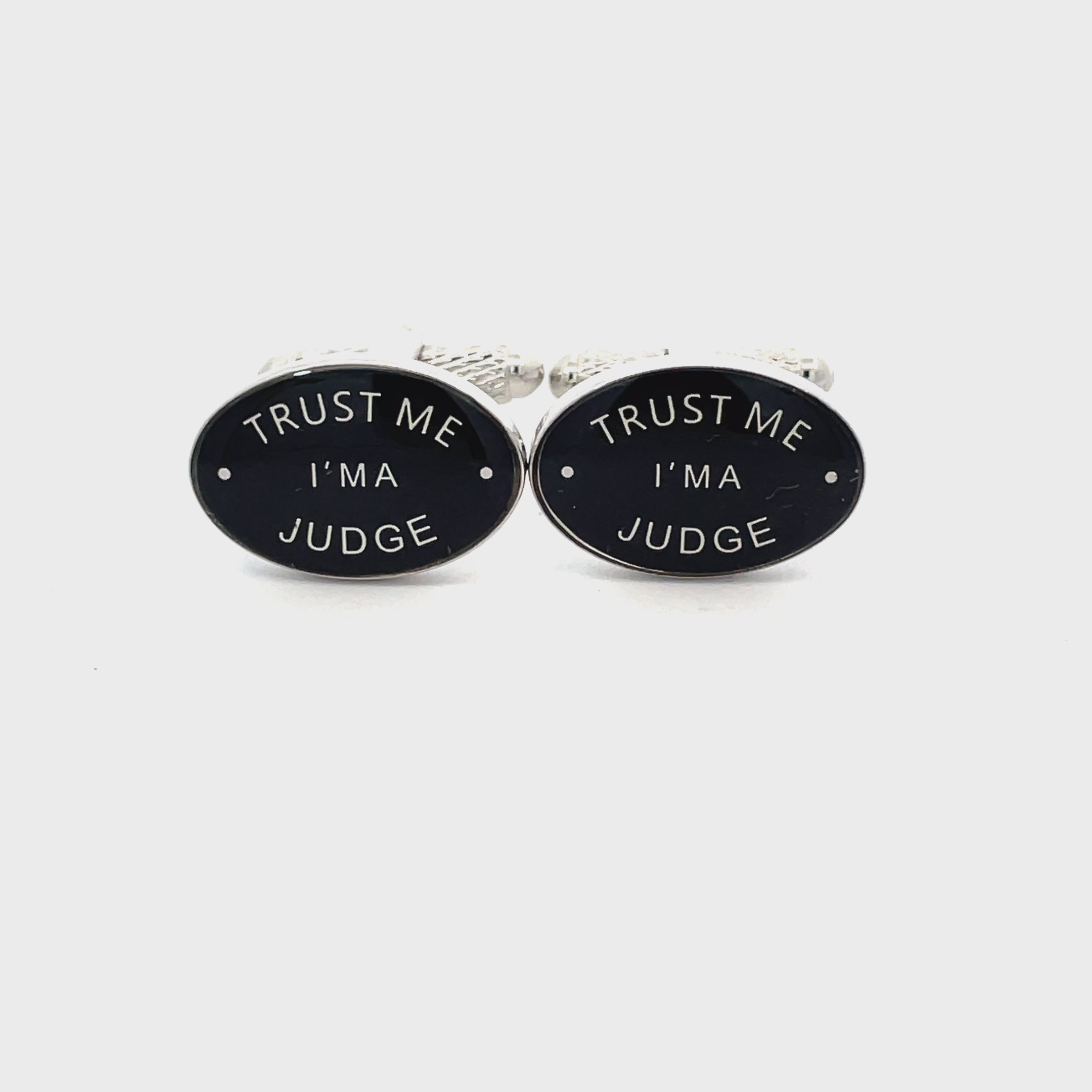 Trust Me I'm a Judge Cufflinks