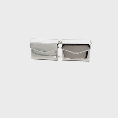 Secret Messages Engravable in Envelope Cufflinks