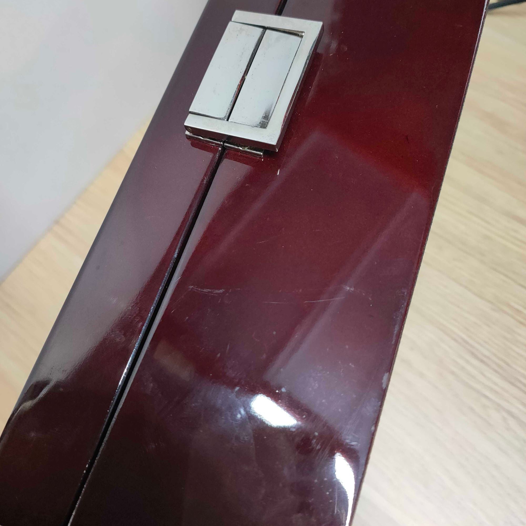 Seconds - 72 Pair Double Decker Mahogany Cufflink Box Seconds Clinks Australia 