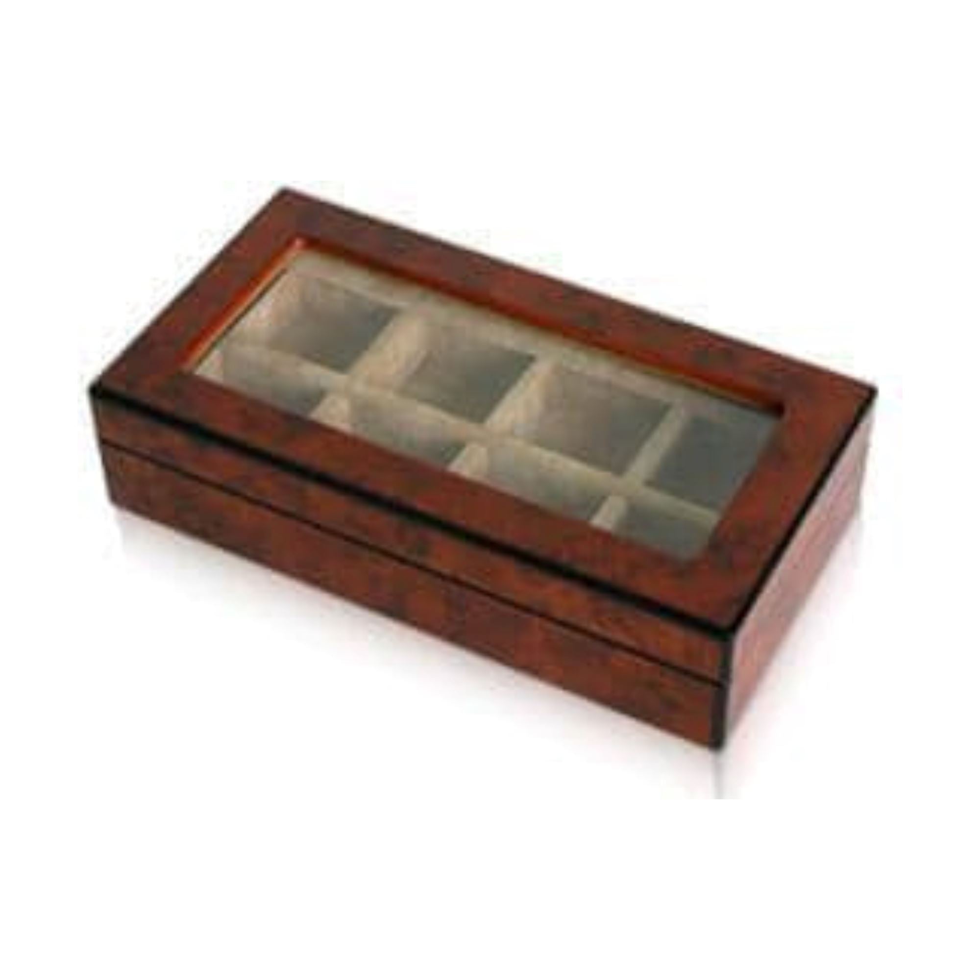Seconds - 8 Pair Wooden (Elm Burl) Storage Box Seconds Clinks Australia 