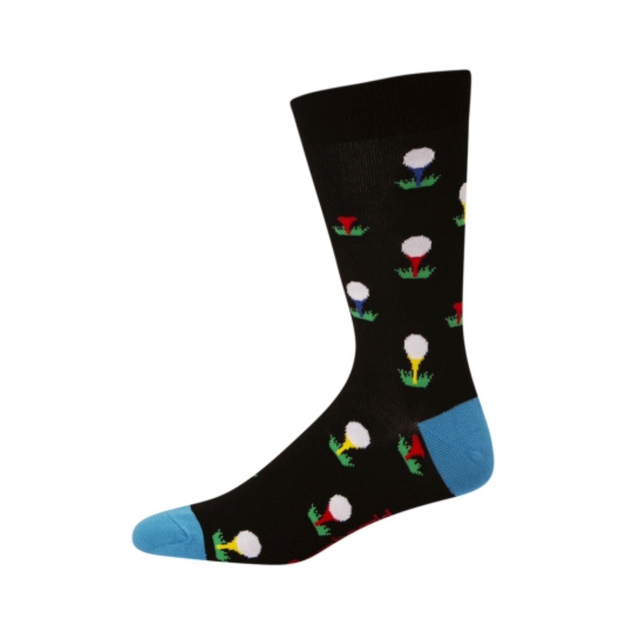 Mens Tee Time Bamboo Sock Socks Bamboozld Default 