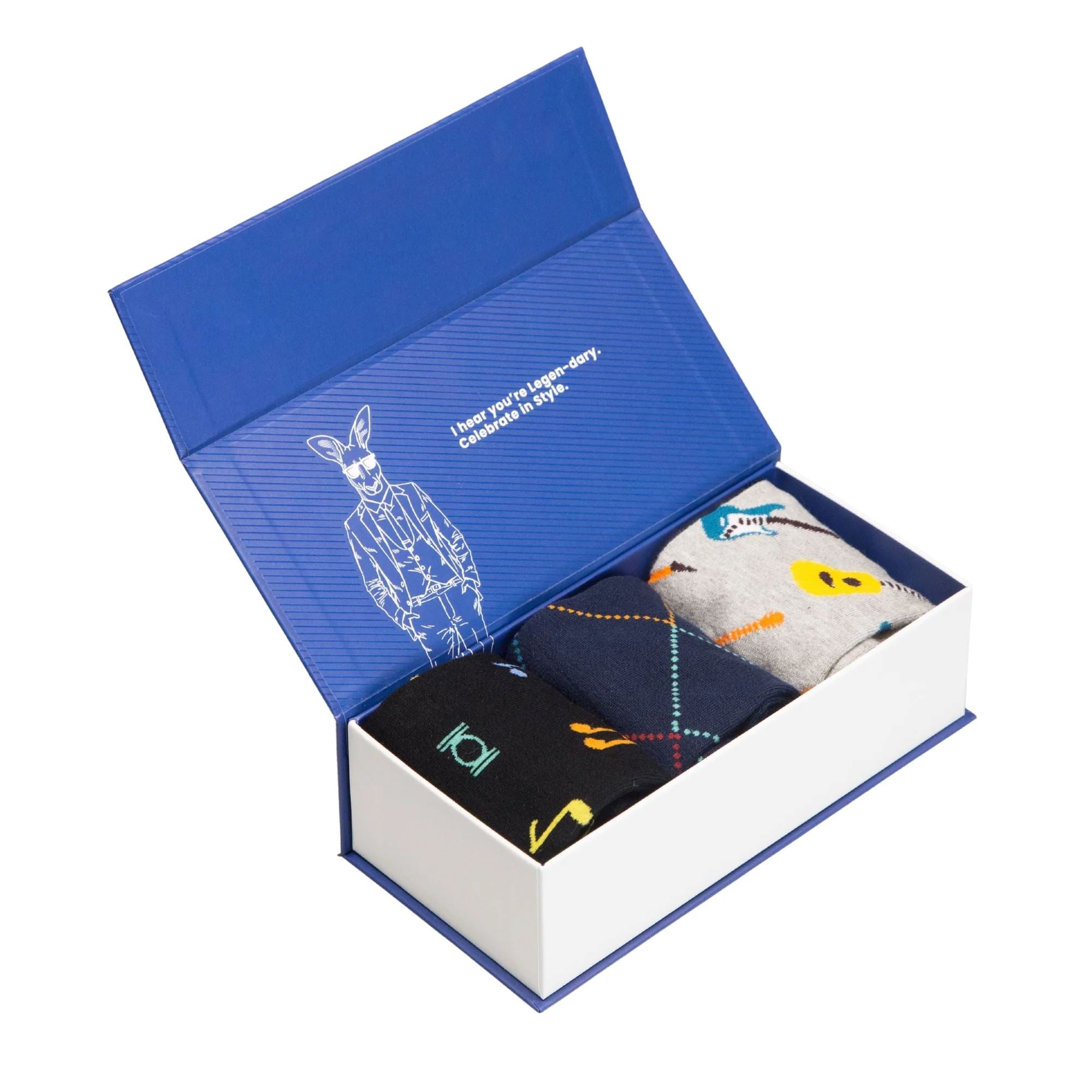 Music Socks Gift Set Gift Set Clinks 