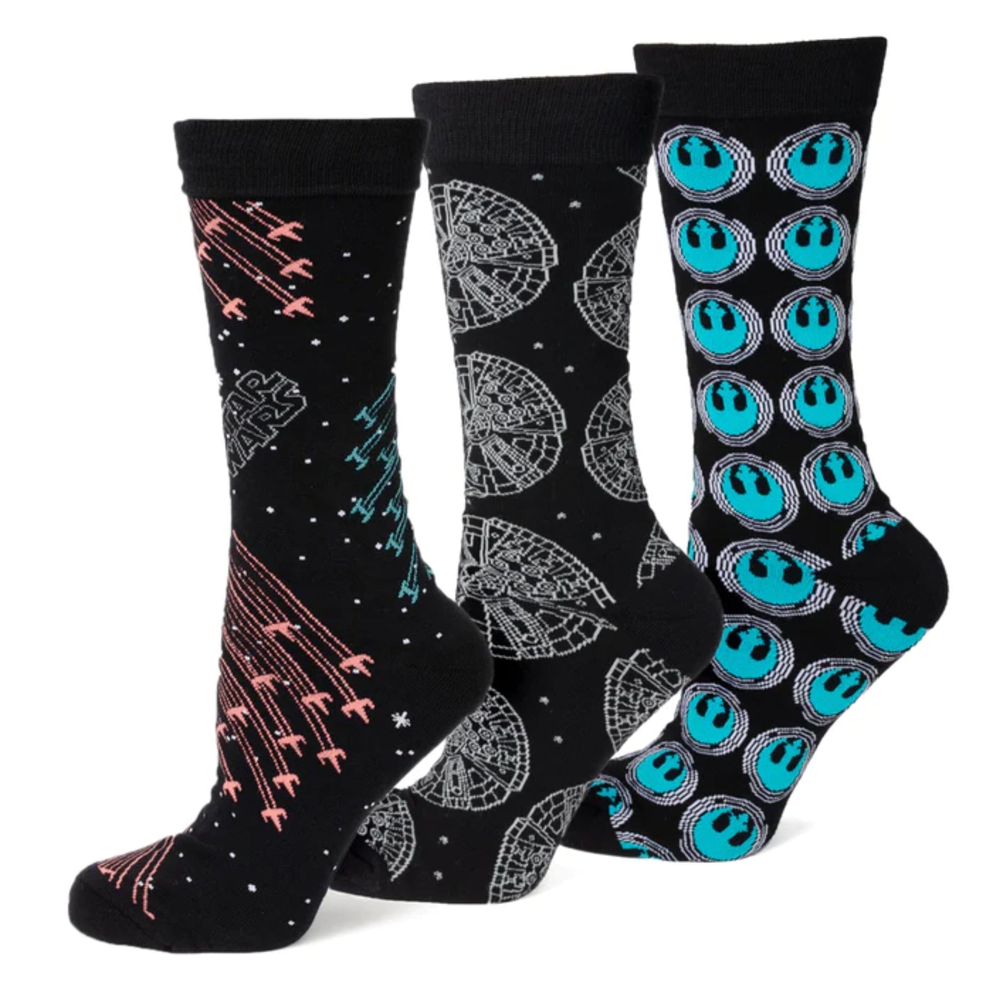 Star Wars Ship 3 Pair Sock Gift Set Socks Star Wars 