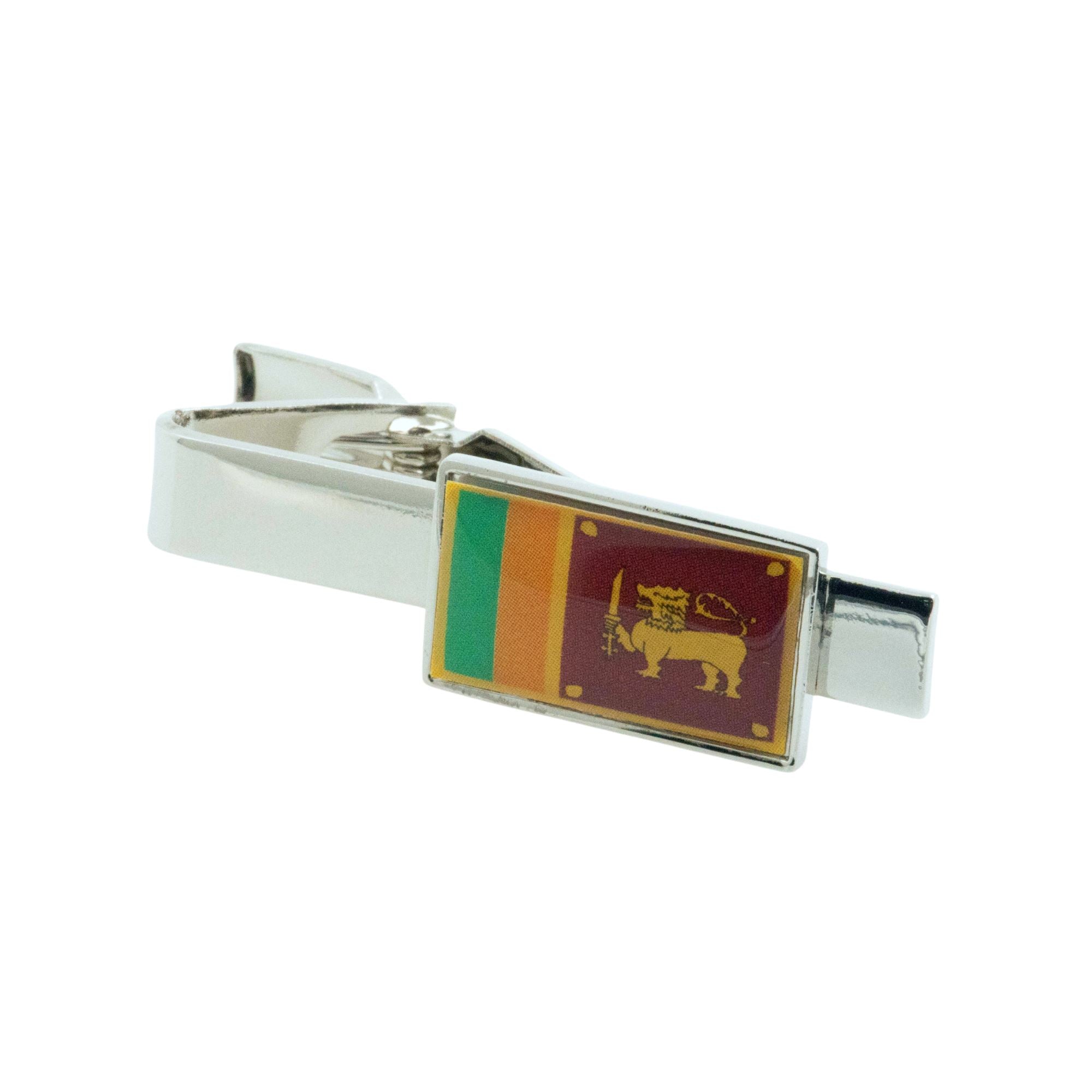 Flag of Sri Lanka Tie Clip Tie Clips Clinks 