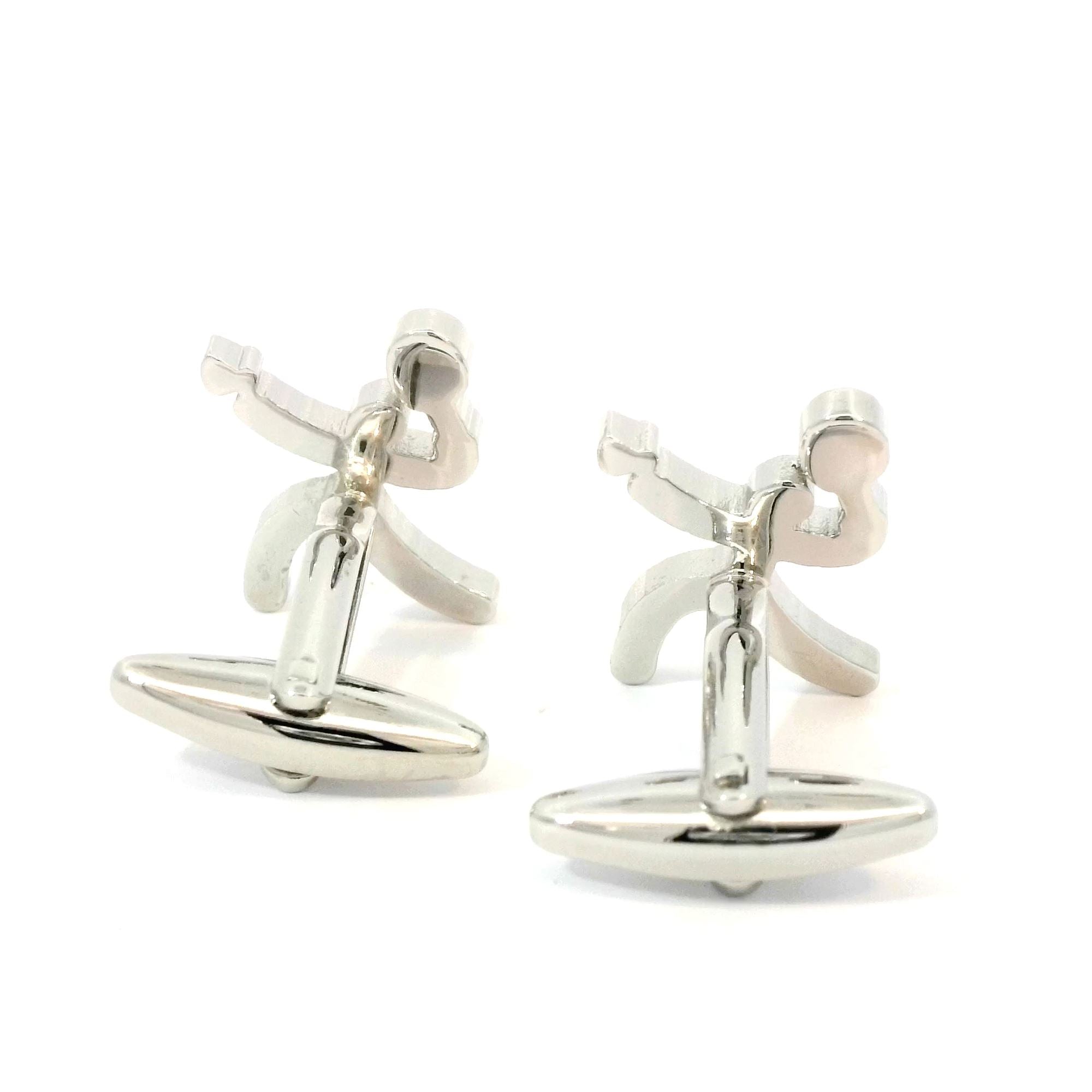 Badminton Logo Cufflinks Novelty Cufflinks Clinks Australia 