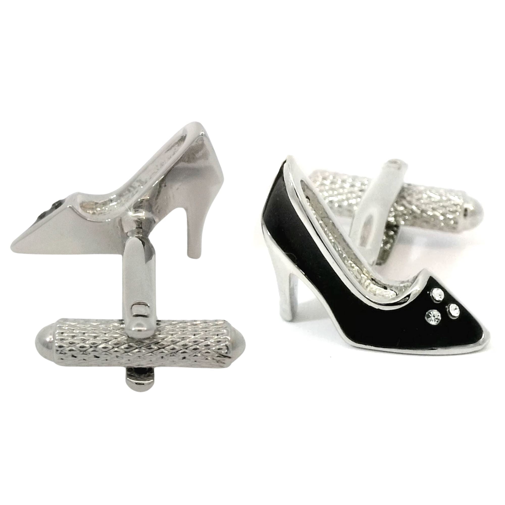 Black Shoe Cufflinks Novelty Cufflinks Clinks Australia 