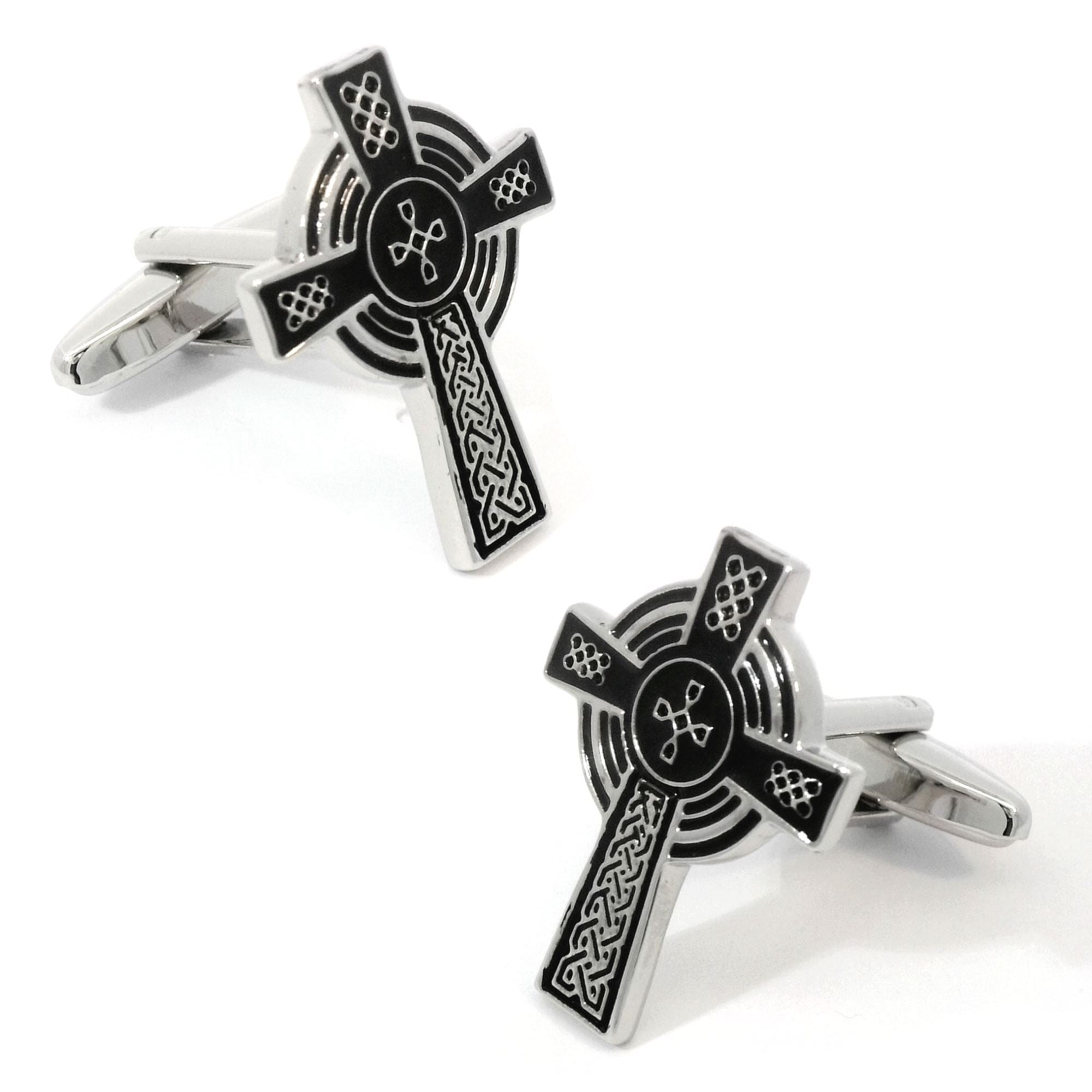Celtic Cross Cufflinks Novelty Cufflinks Clinks Australia Celtic Cross Cufflinks 