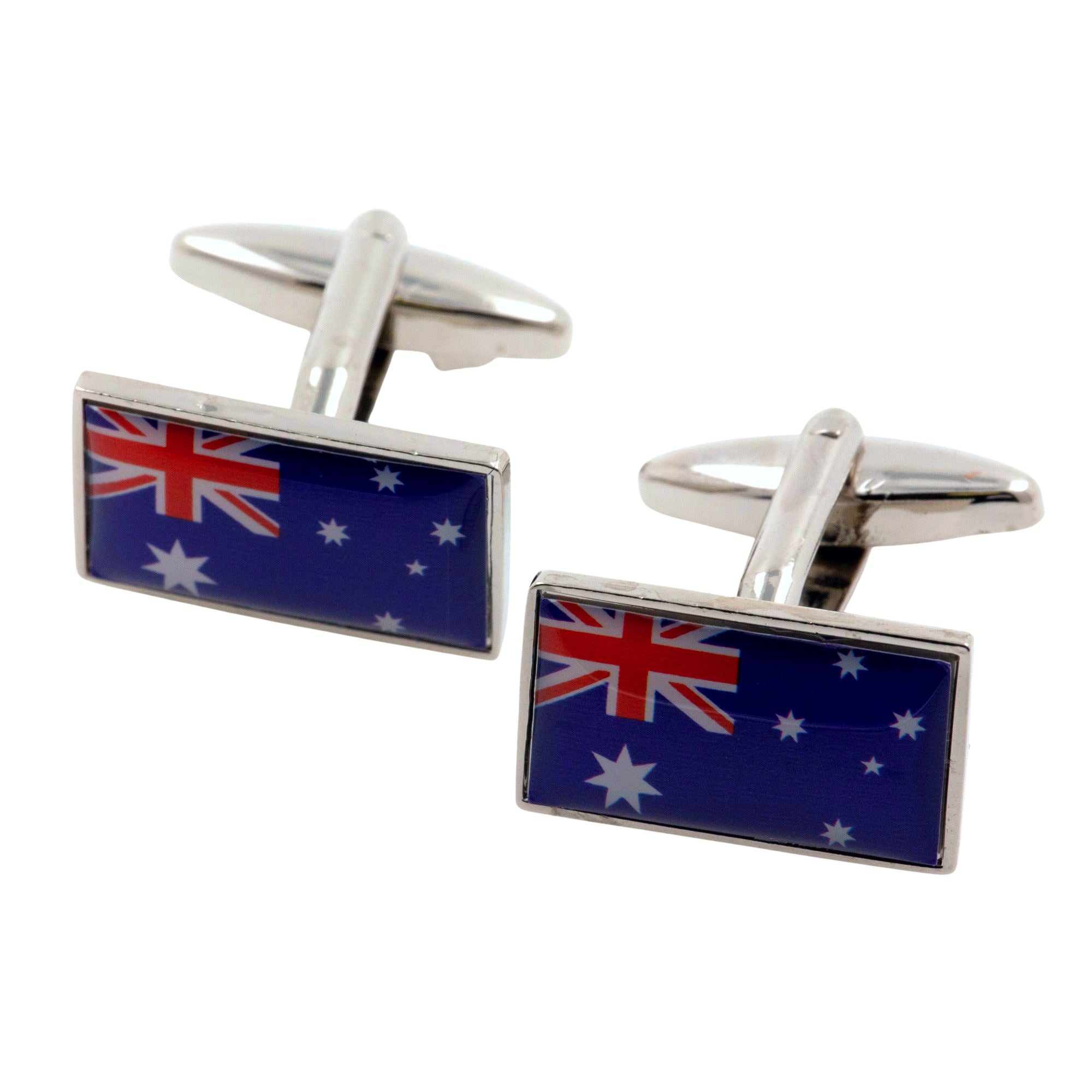 Flag of Australia Cufflinks Novelty Cufflinks Clinks 