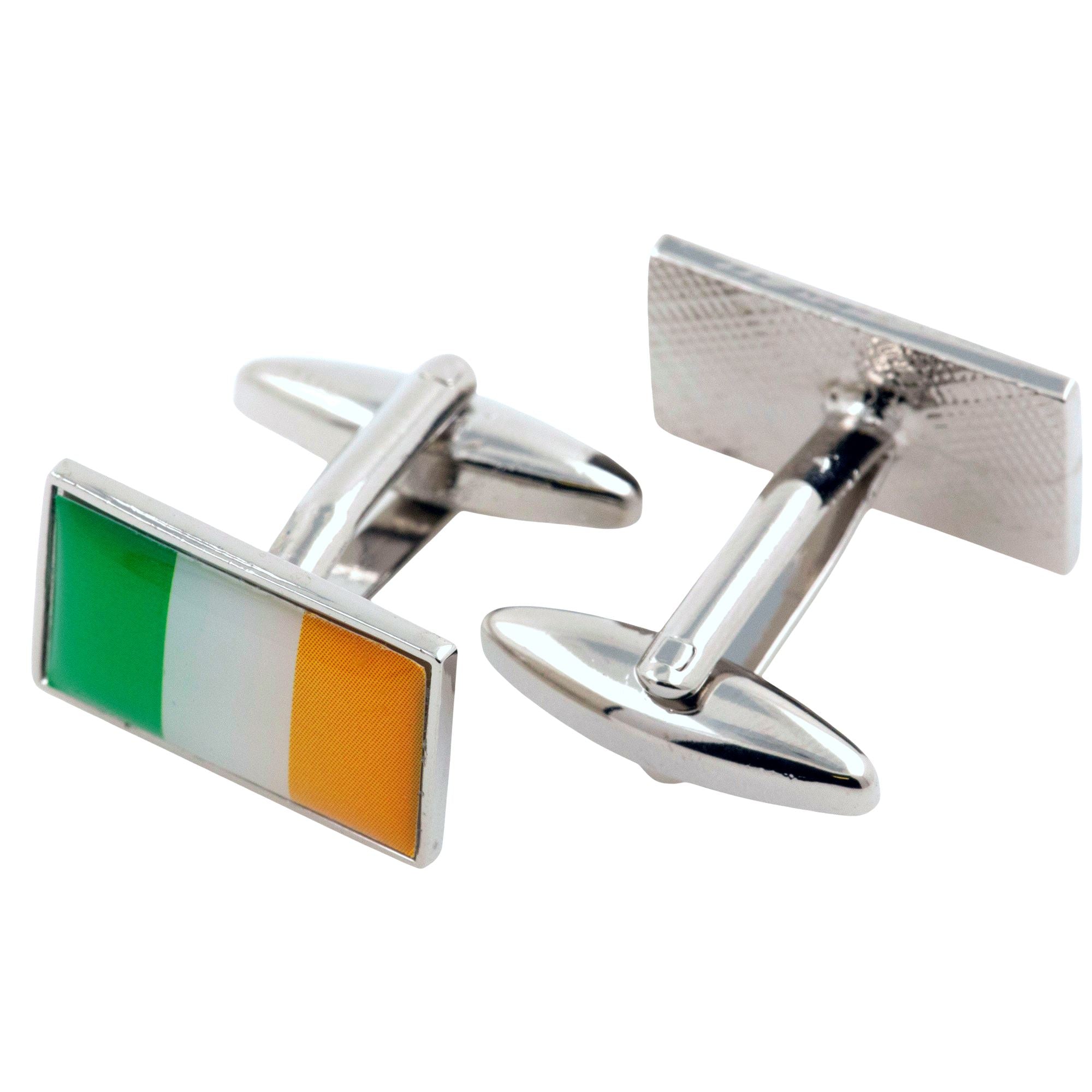Flag of Ireland Cufflinks Novelty Cufflinks Clinks 