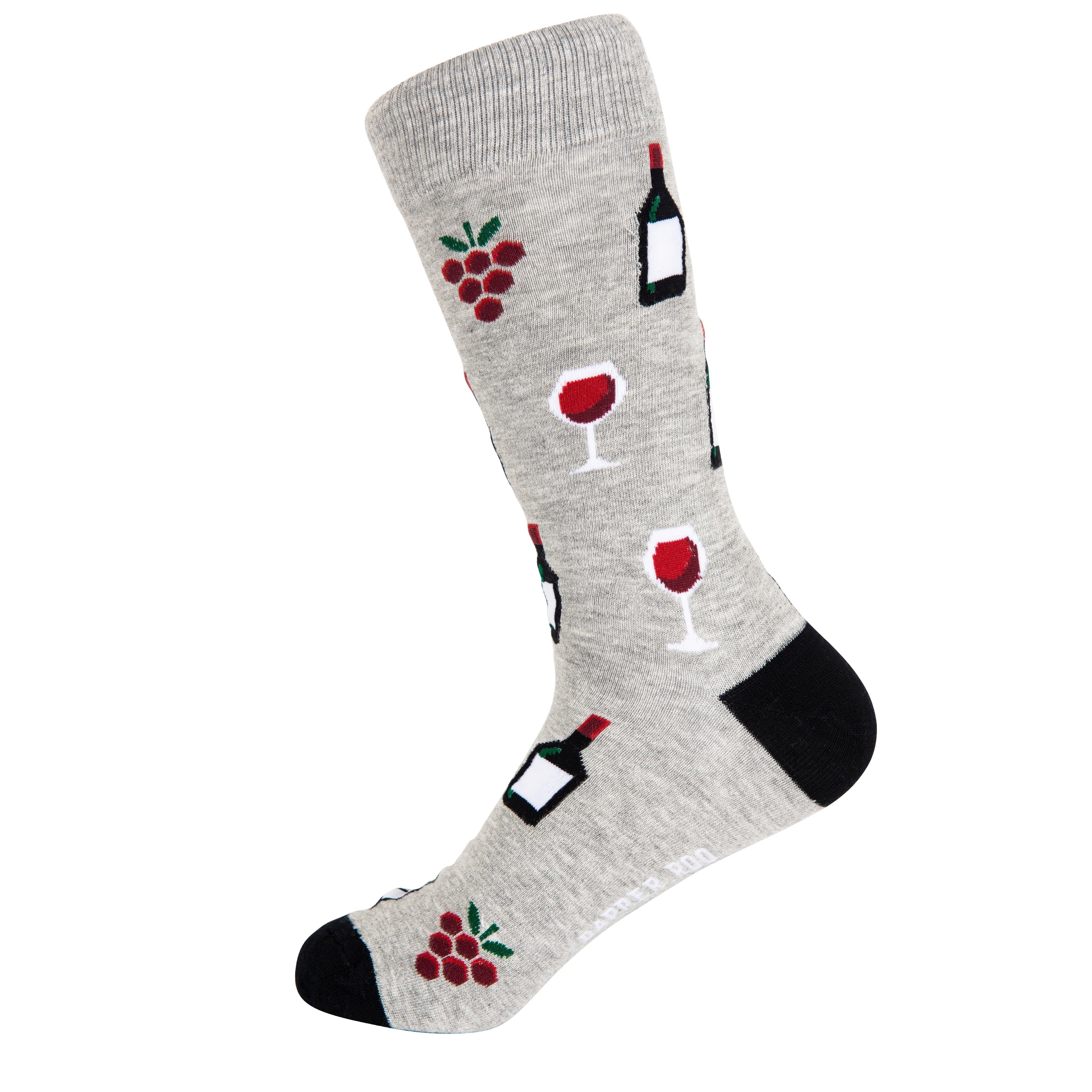 Corked Red Wine Bamboo Socks by Dapper Roo Socks Dapper Roo 