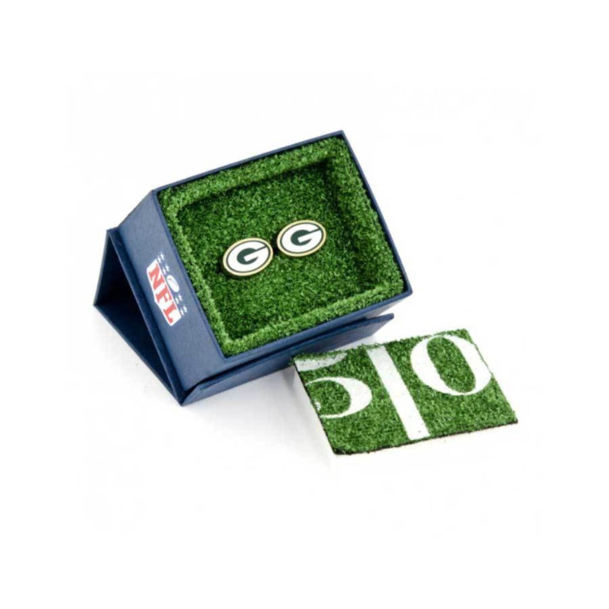 Green Bay Packers Cufflinks Novelty Cufflinks NFL 