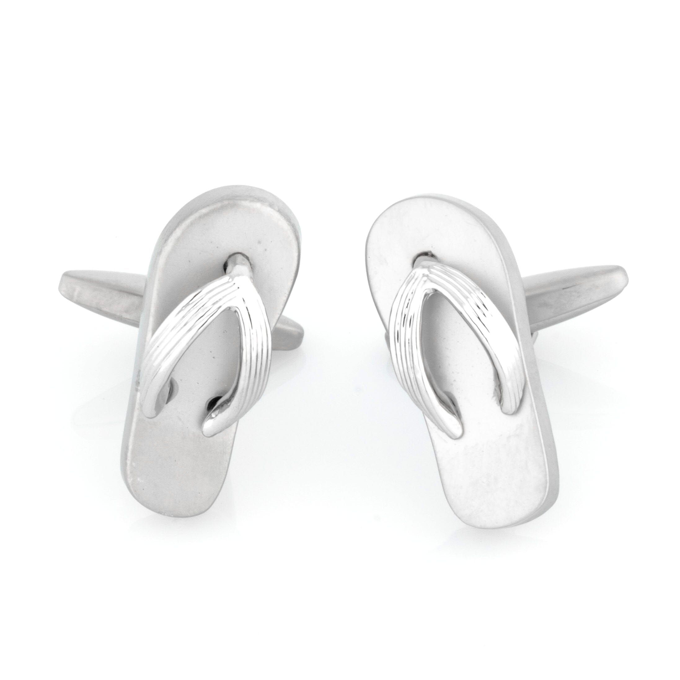 Silver Thongs Cufflinks Novelty Cufflinks Clinks Australia 