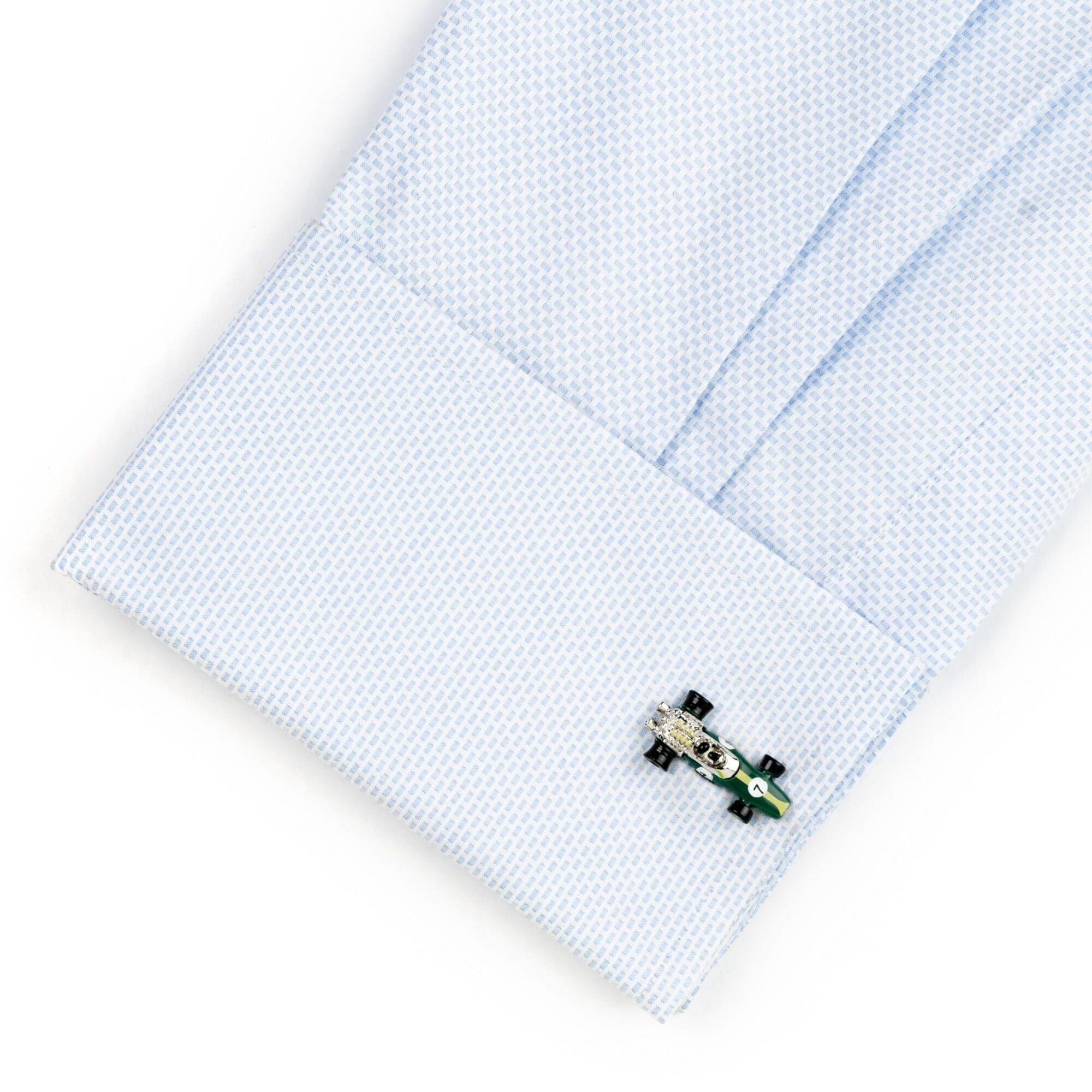 Green Lotus Racing Car Cufflinks Type 49 1967 Novelty Cufflinks Clinks Australia 