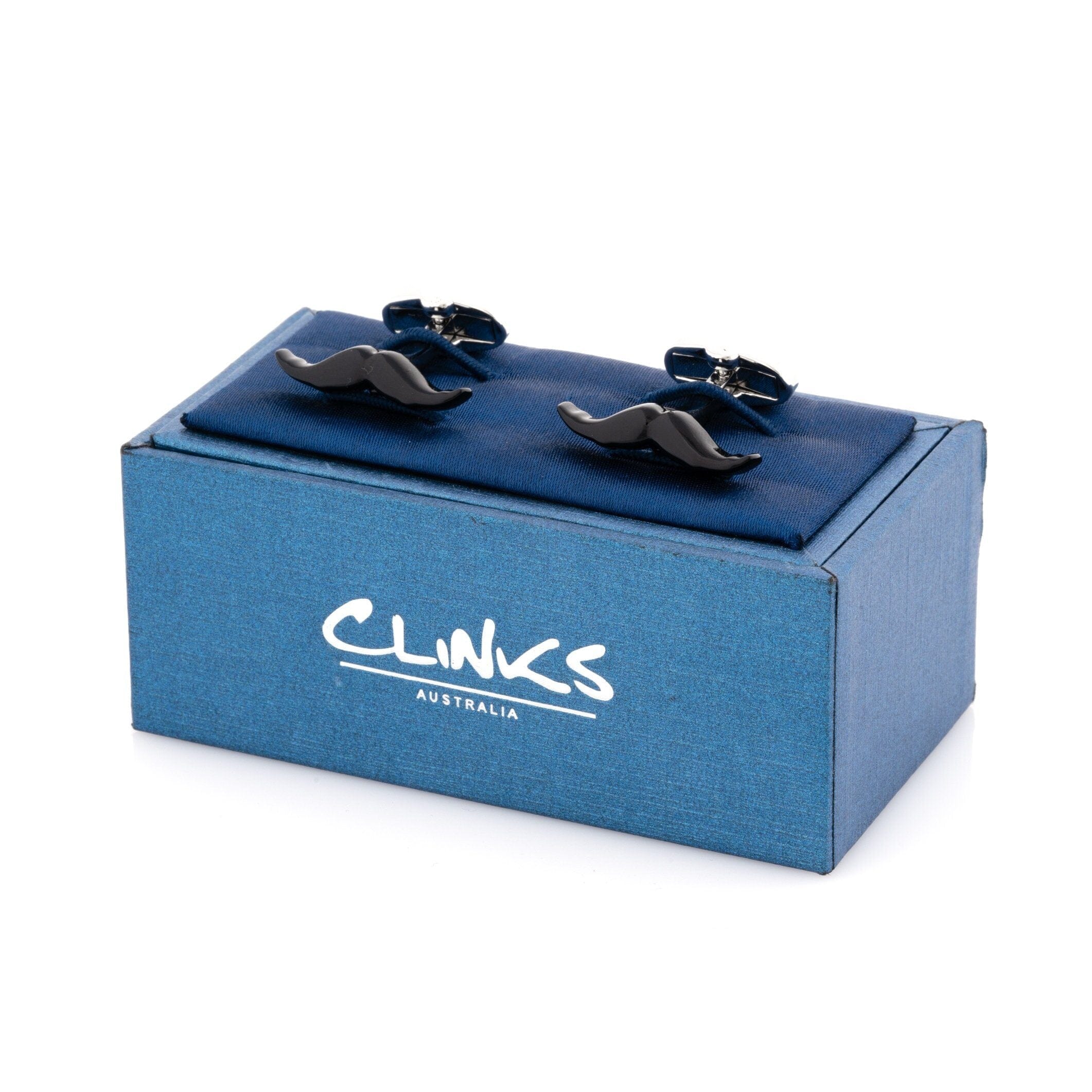 Black Moustache Cufflinks Novelty Cufflinks Clinks Australia 
