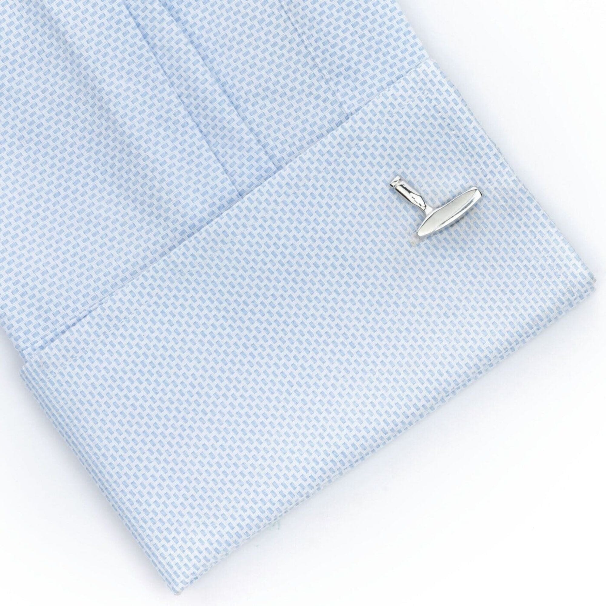 Golf Ball and Putter Cufflinks Novelty Cufflinks Clinks Australia 