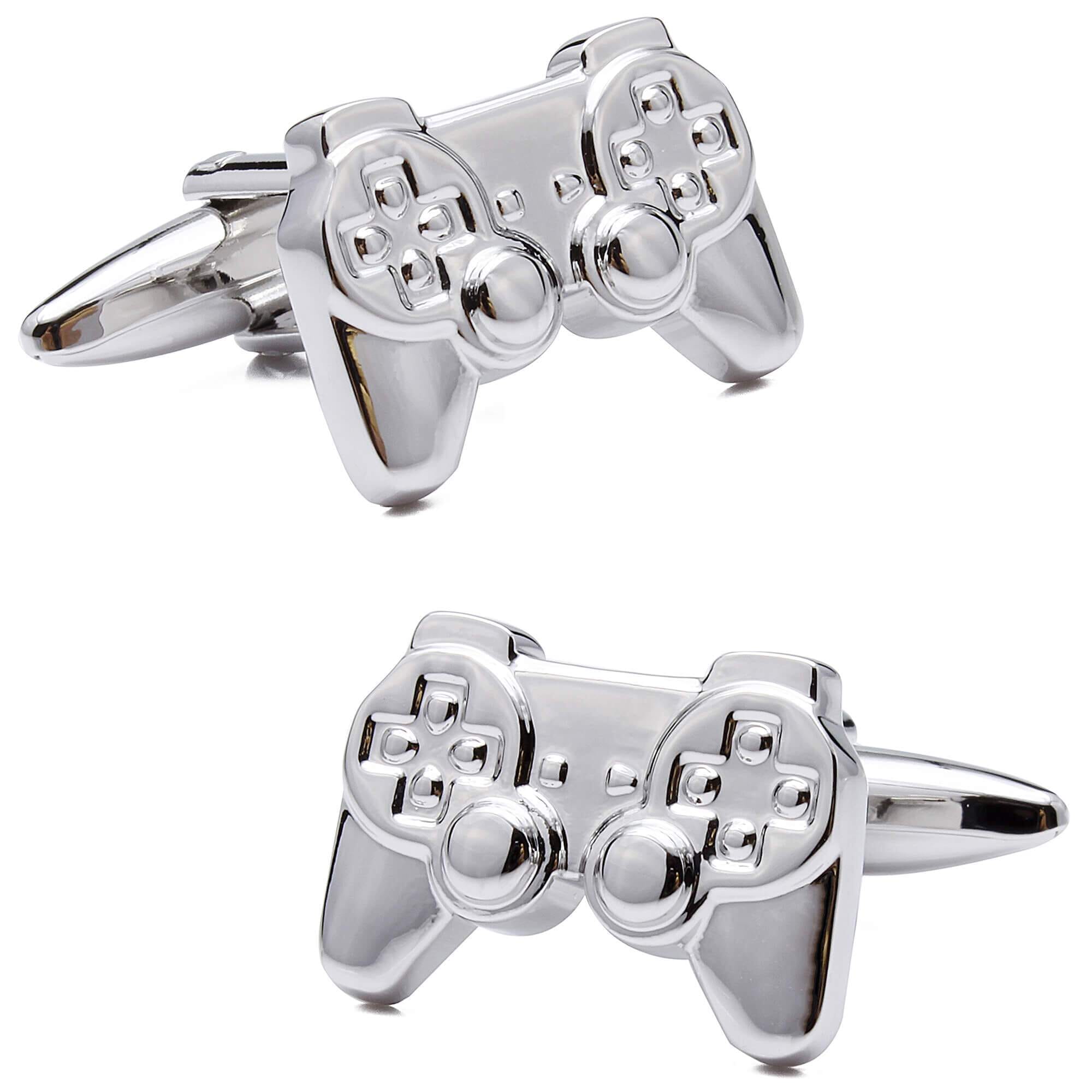 Silver Playstation Controller Cufflinks Novelty Cufflinks Clinks Australia 
