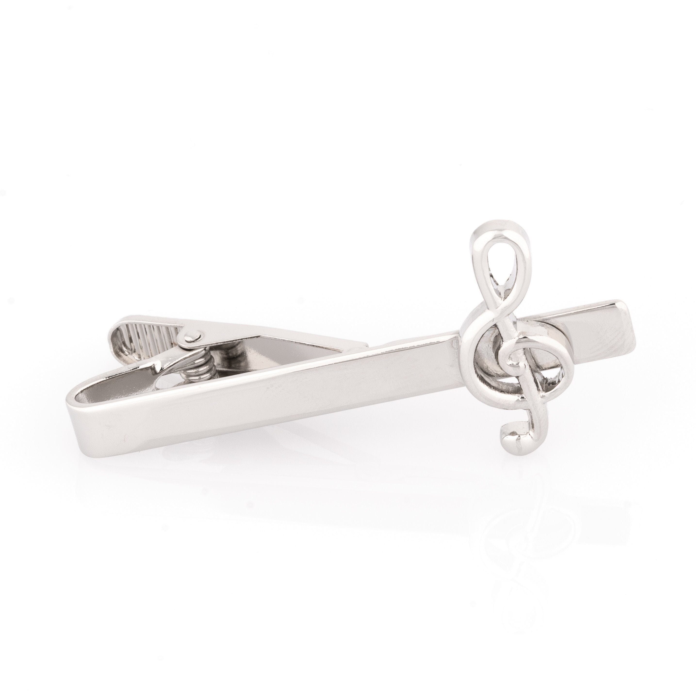 Treble Clef Tie Clip Tie Clips Clinks 