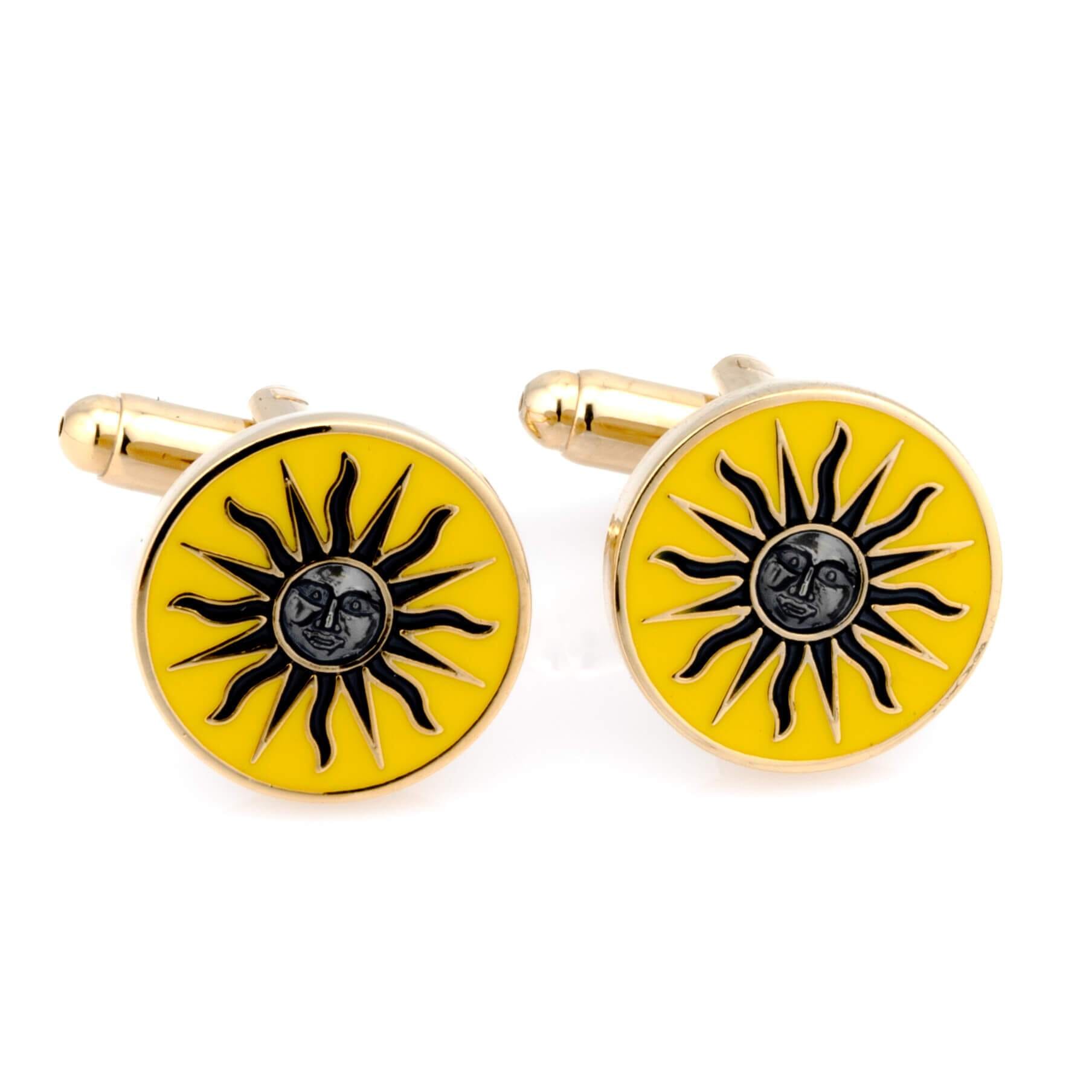 Sun Cufflinks Novelty Cufflinks Clinks Australia Default 