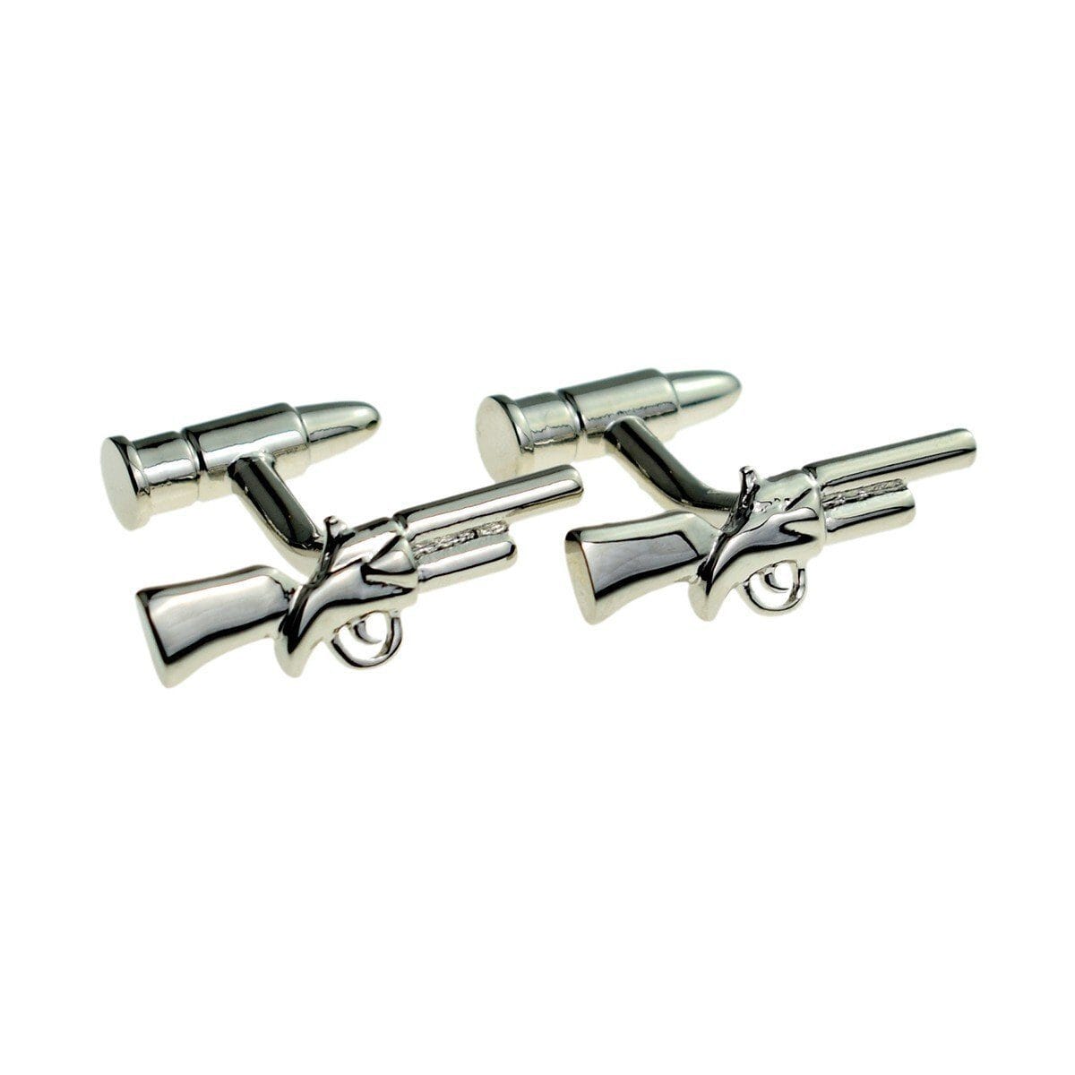 Shotgun and Cartridge Cufflinks Novelty Cufflinks Clinks Australia 