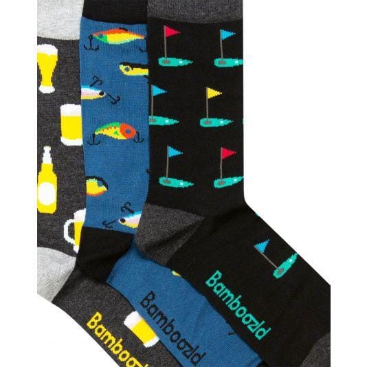 Blokes Life 3 pair Socks Gift Box Socks Clinks 
