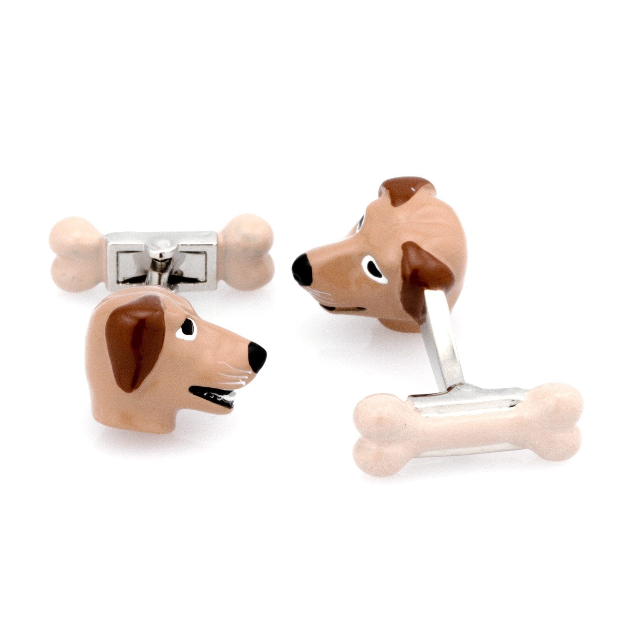 Dog and Bone Cufflinks Novelty Cufflinks Clinks Australia 