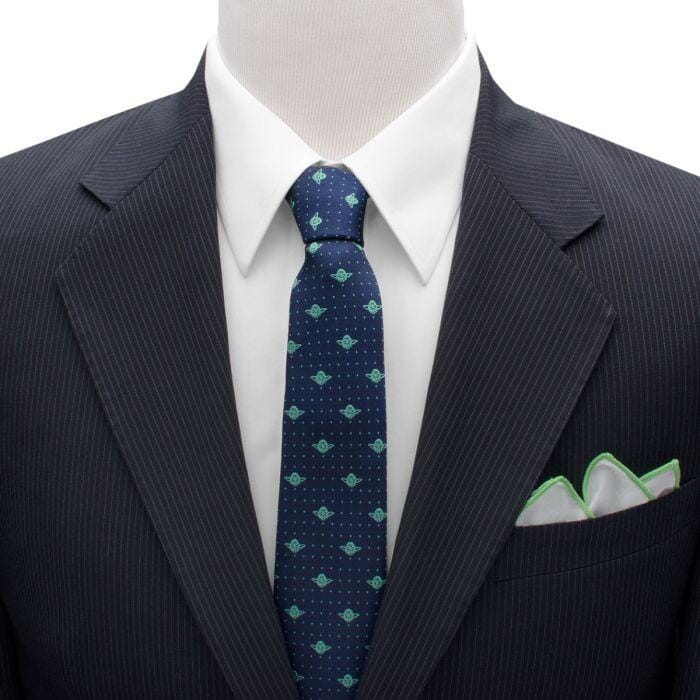 Yoda Dot Star Wars Navy Tie Ties Star Wars 