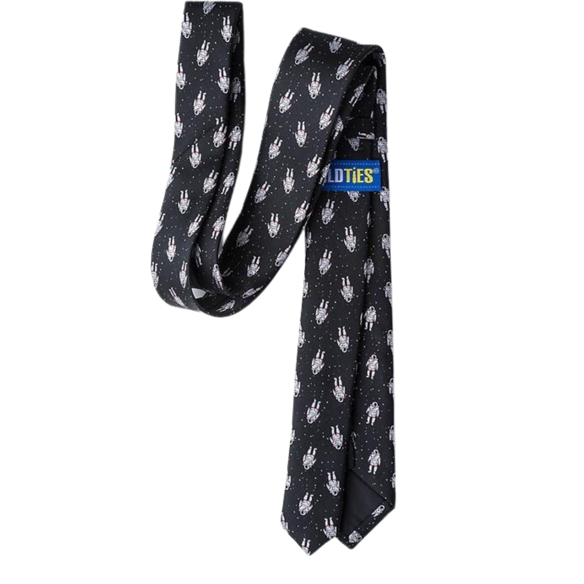 Floating Astronauts Skinny Tie Ties Clinks Australia 
