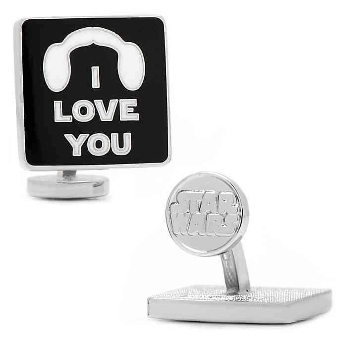 Star Wars I Love You I Know Symbol Cufflinks Novelty Cufflinks Star Wars 
